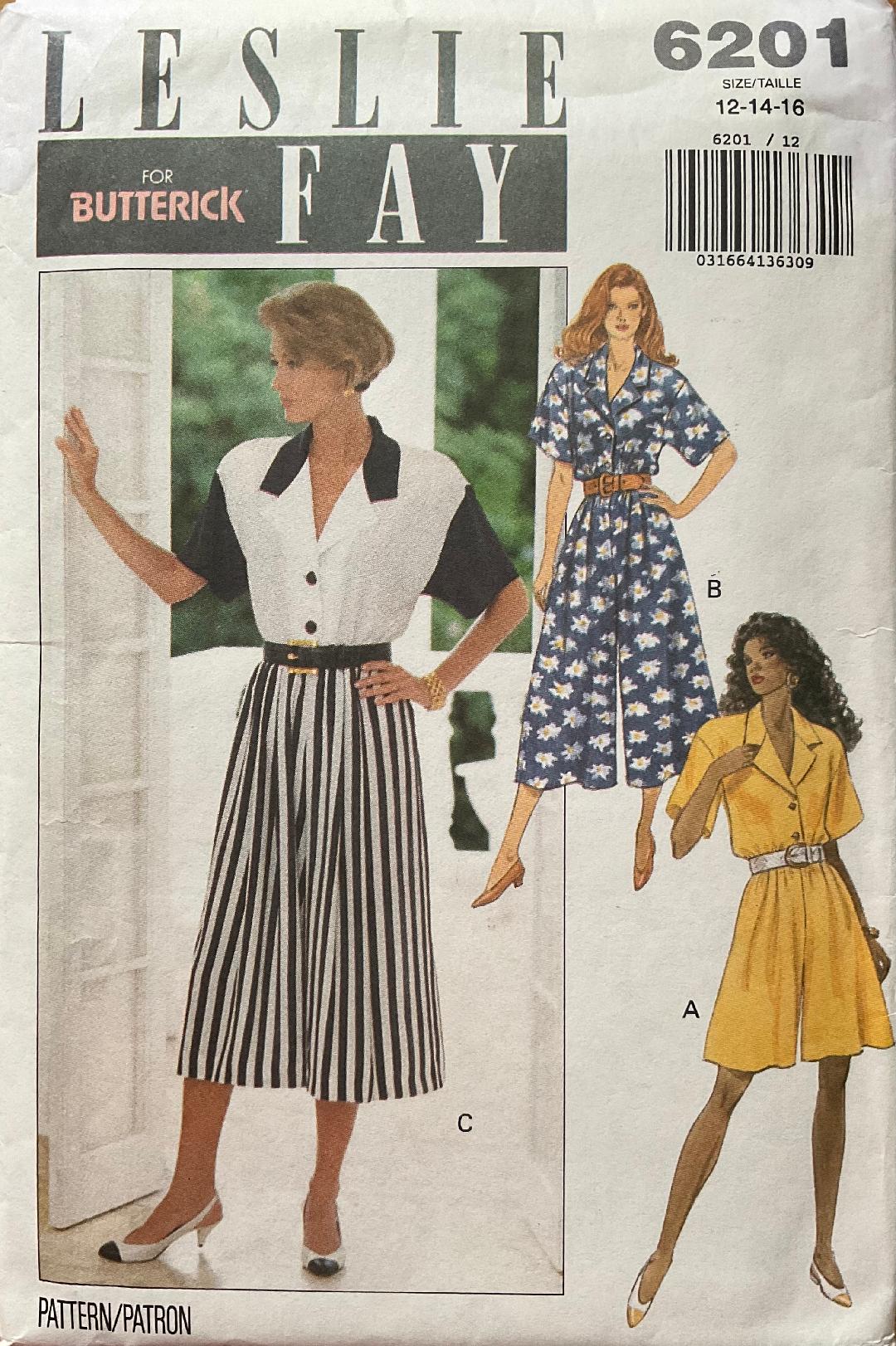 Leslie Fay 6201 Sewing Pattern (Vintage) UNCUT