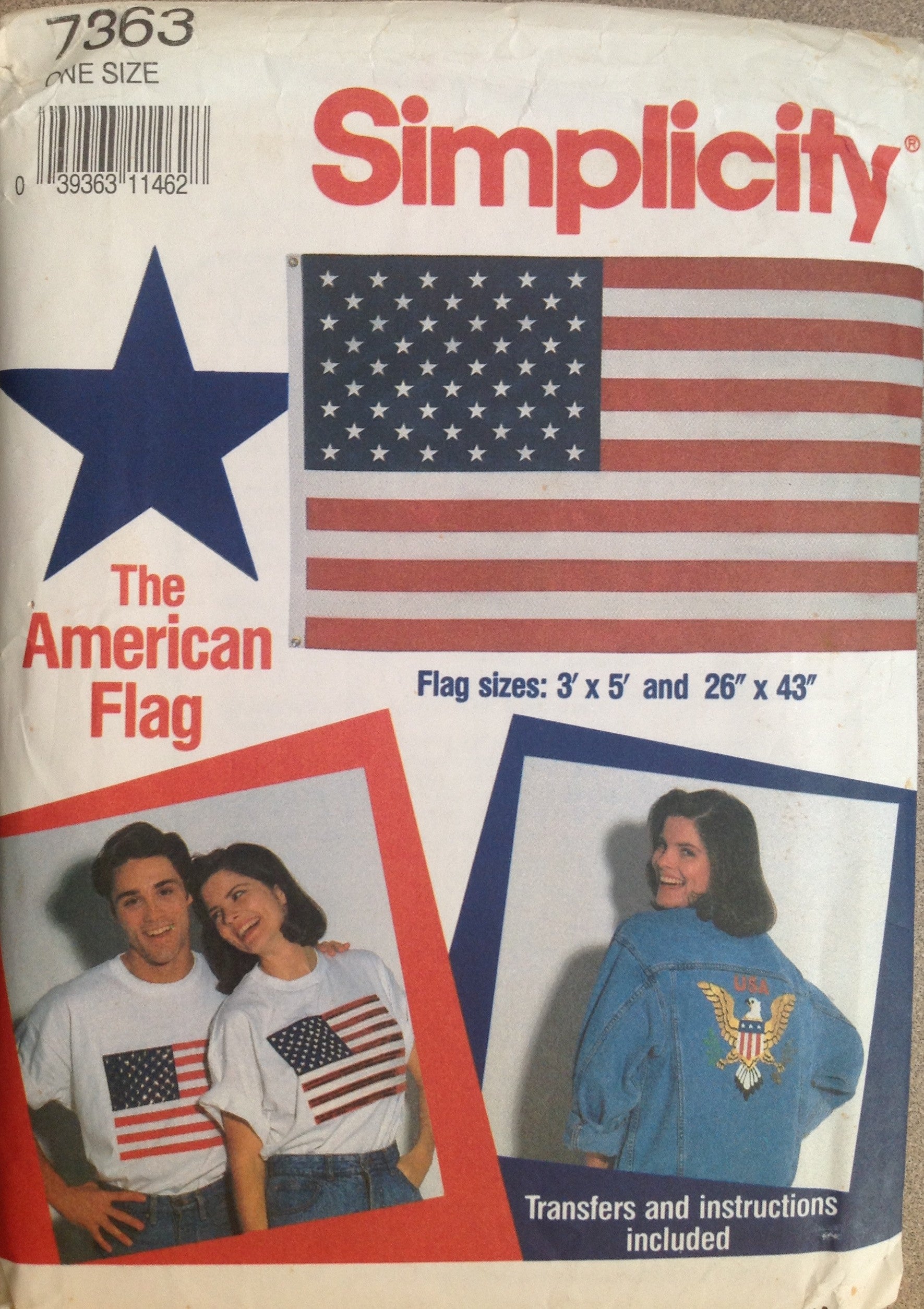 Simplicity 7363 Sewing Pattern (Vintage) UNCUT