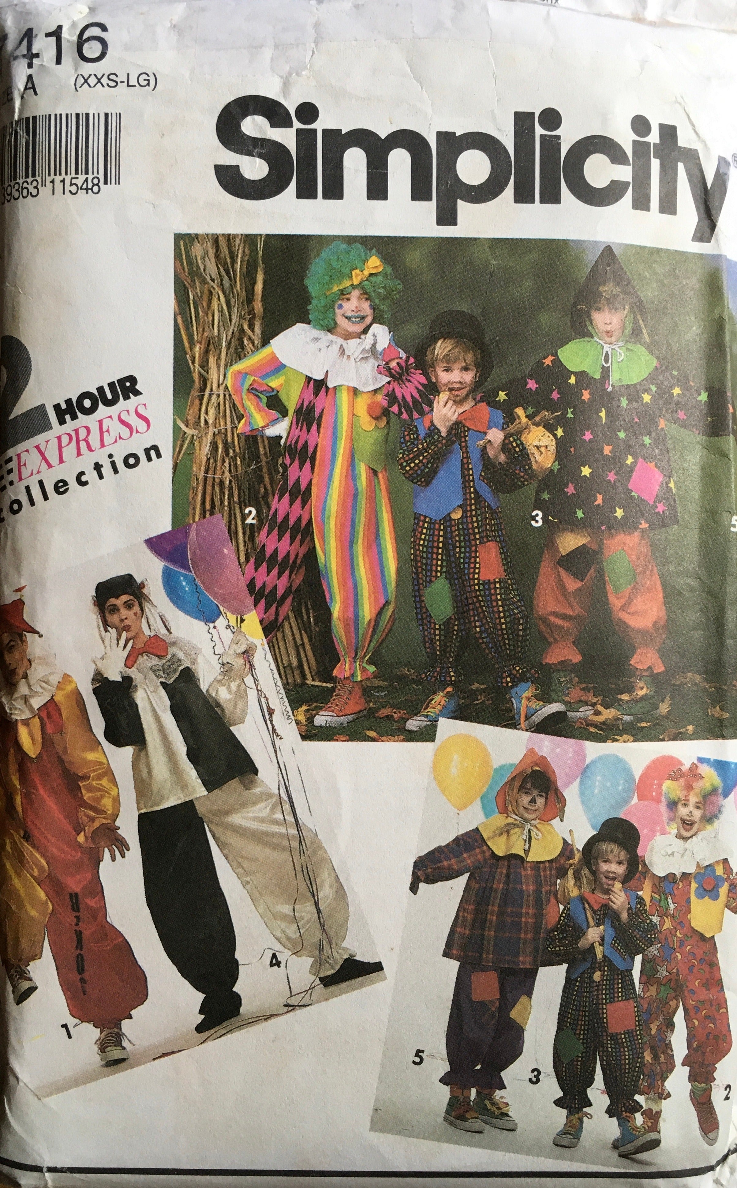 Simplicity 7416 Sewing Pattern (Vintage) CUT