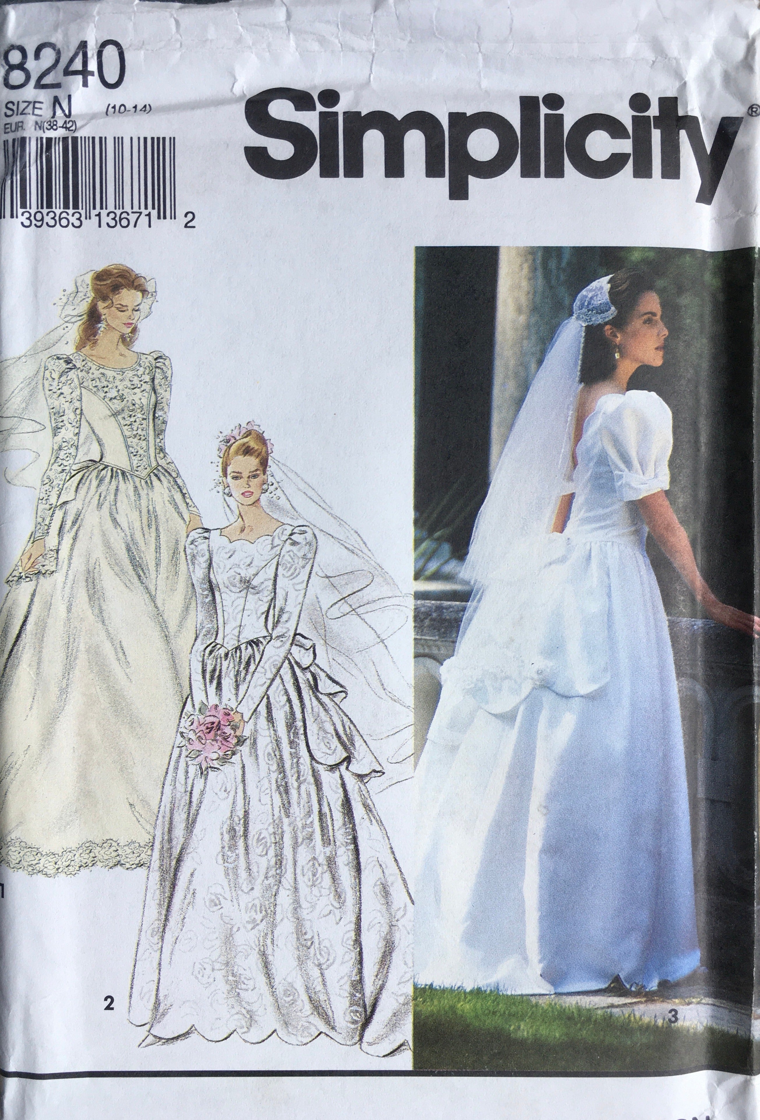 Simplicity 8240 Sewing Pattern (Vintage) UNCUT