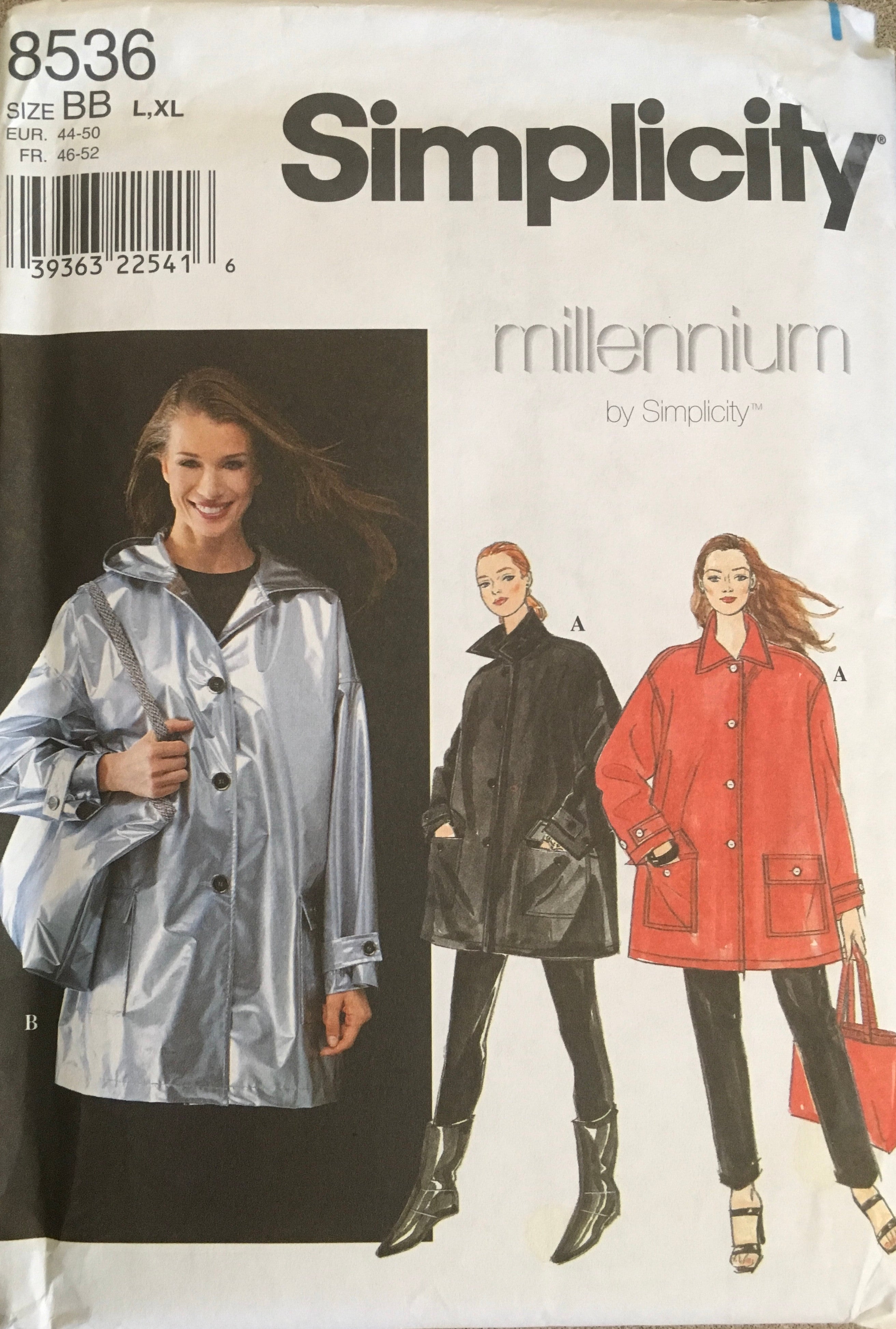 Simplicity 8536 Sewing Pattern (Vintage) UNCUT