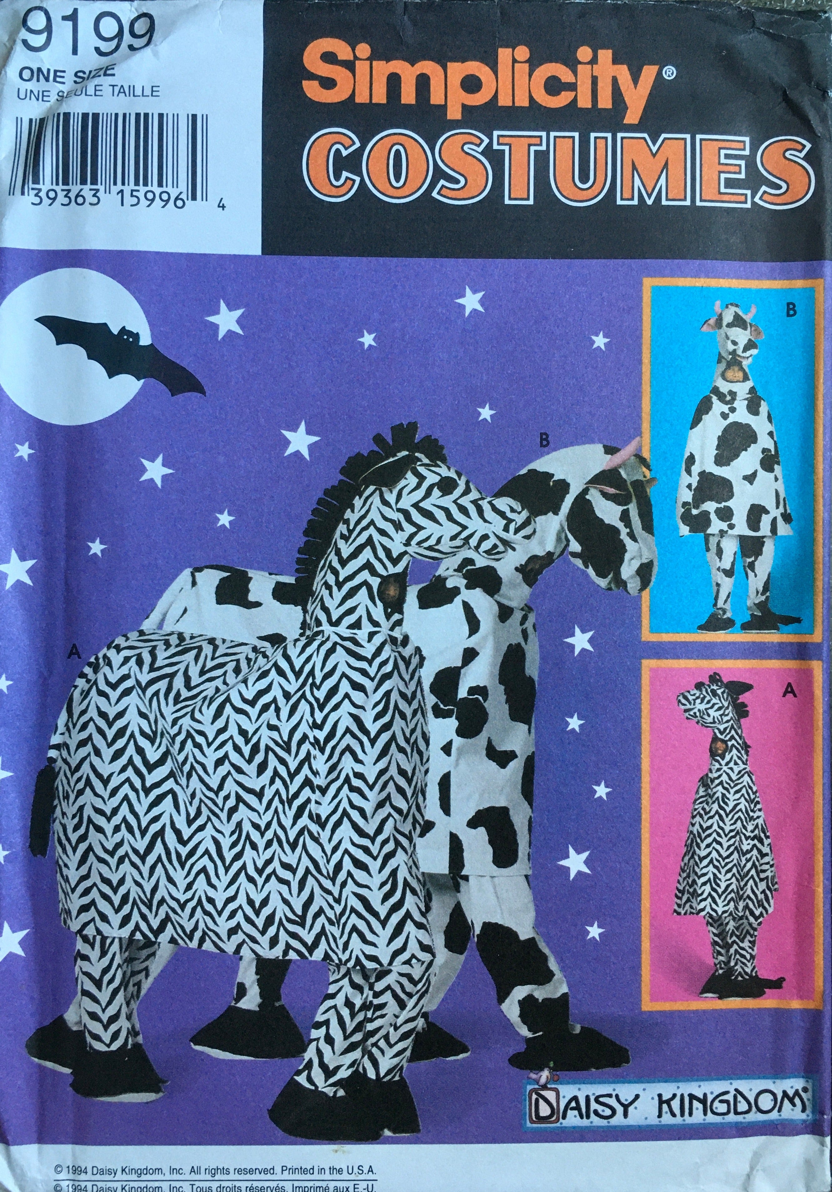 Simplicity 9199 Sewing Pattern (Vintage) UNCUT