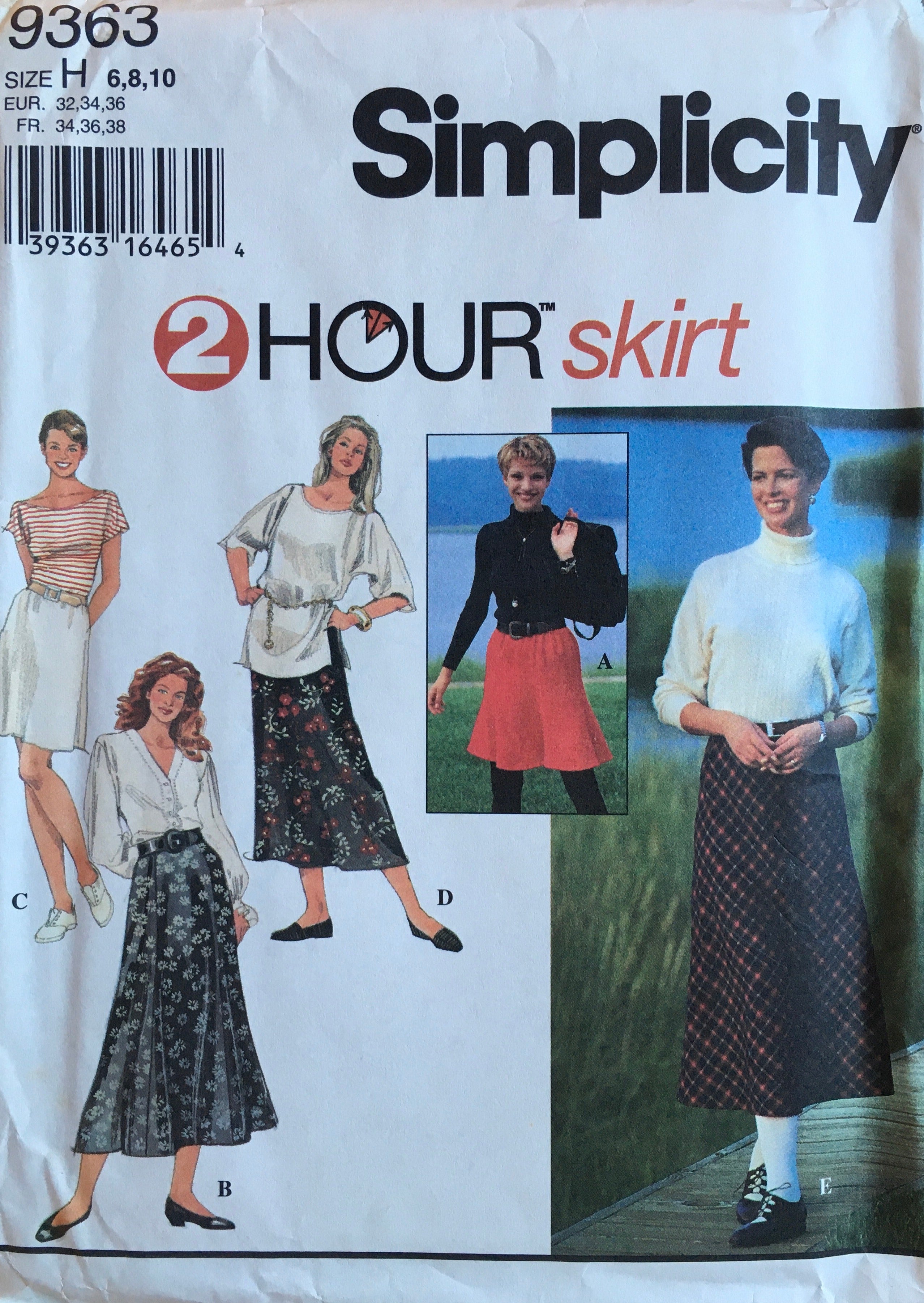 Simplicity 9363 Sewing Pattern (Vintage) UNCUT