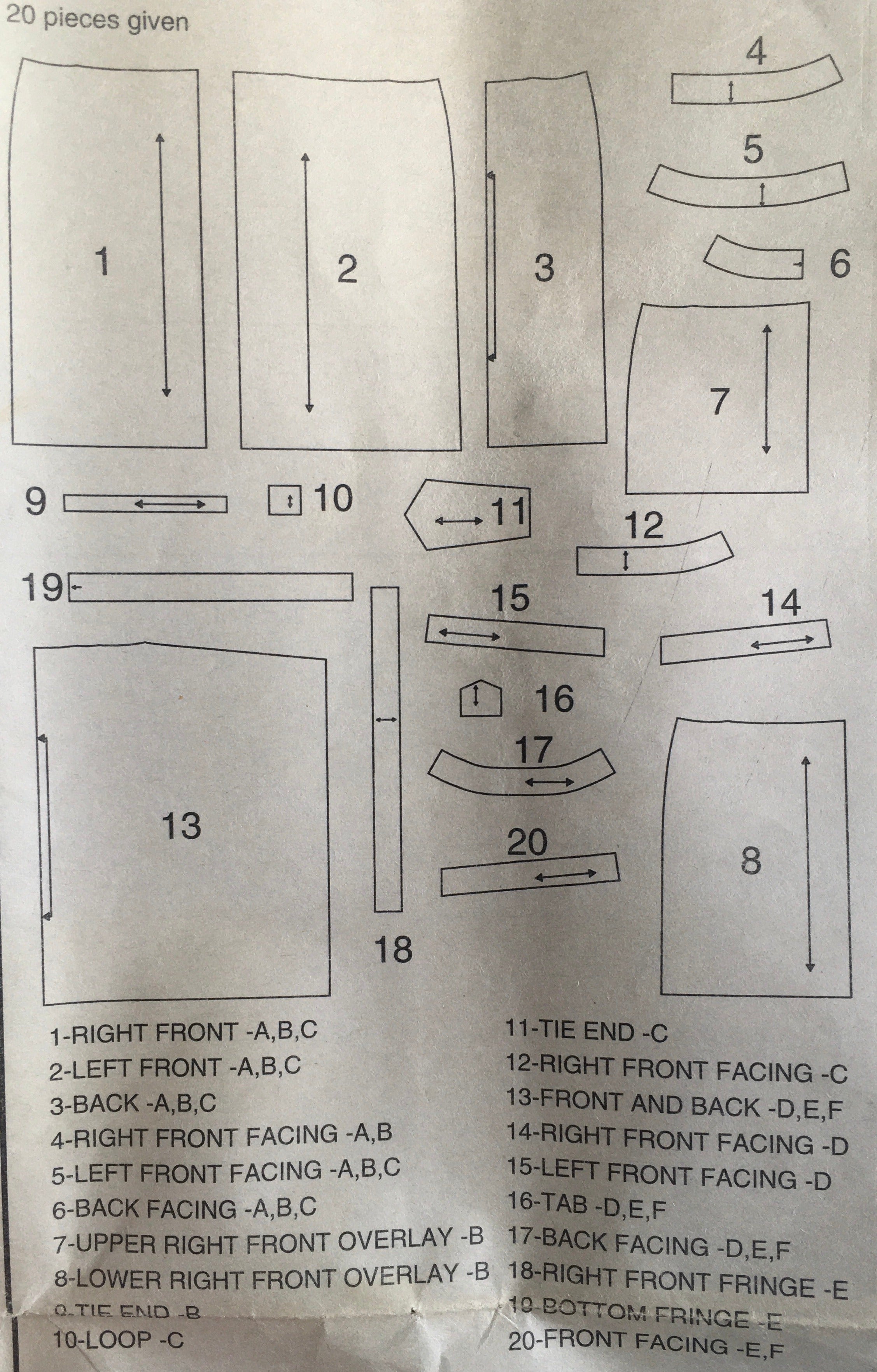 Simplicity 9407 Sewing Pattern (Vintage) CUT