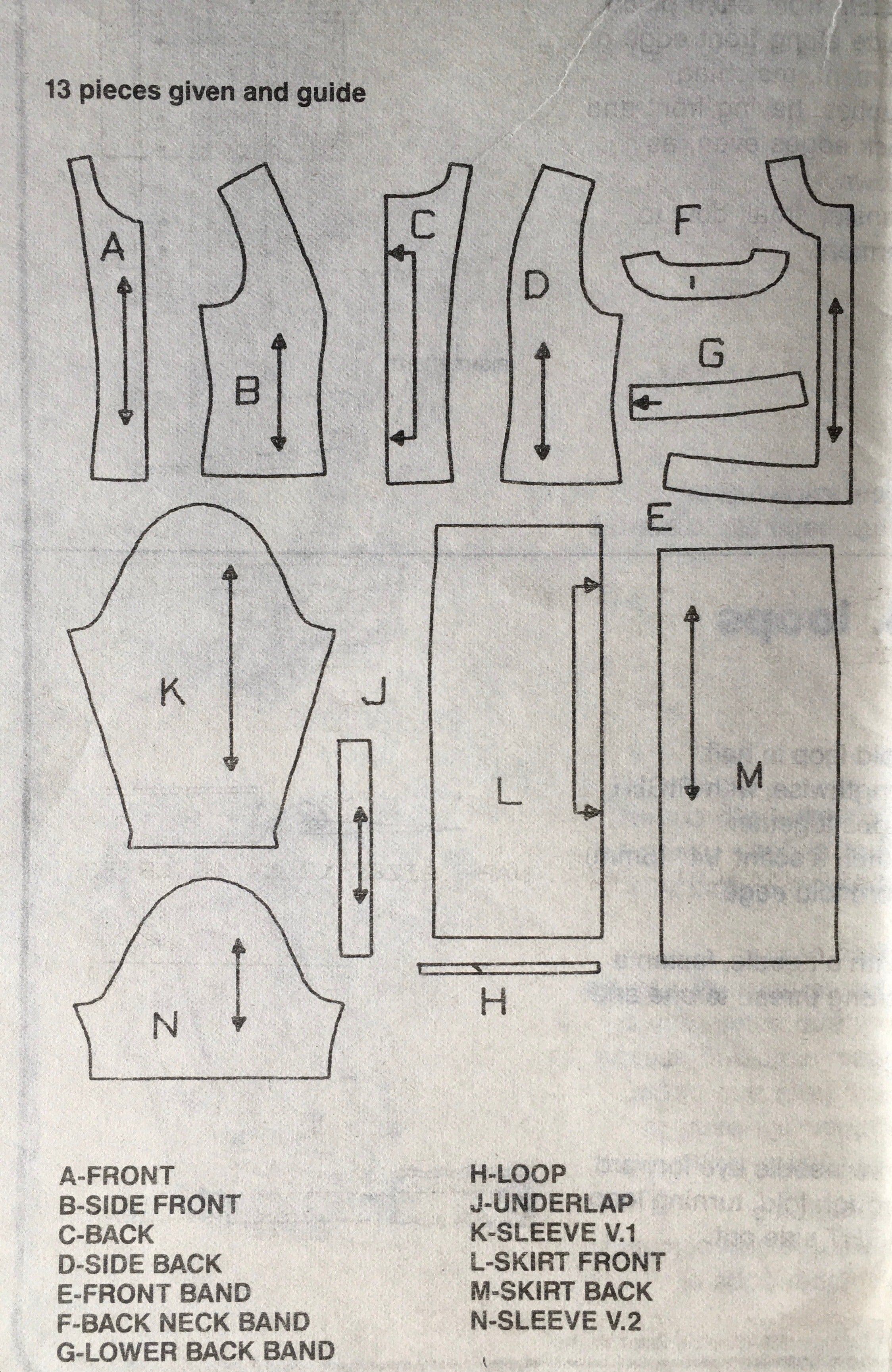Simplicity 9510 Sewing Pattern (Vintage) CUT