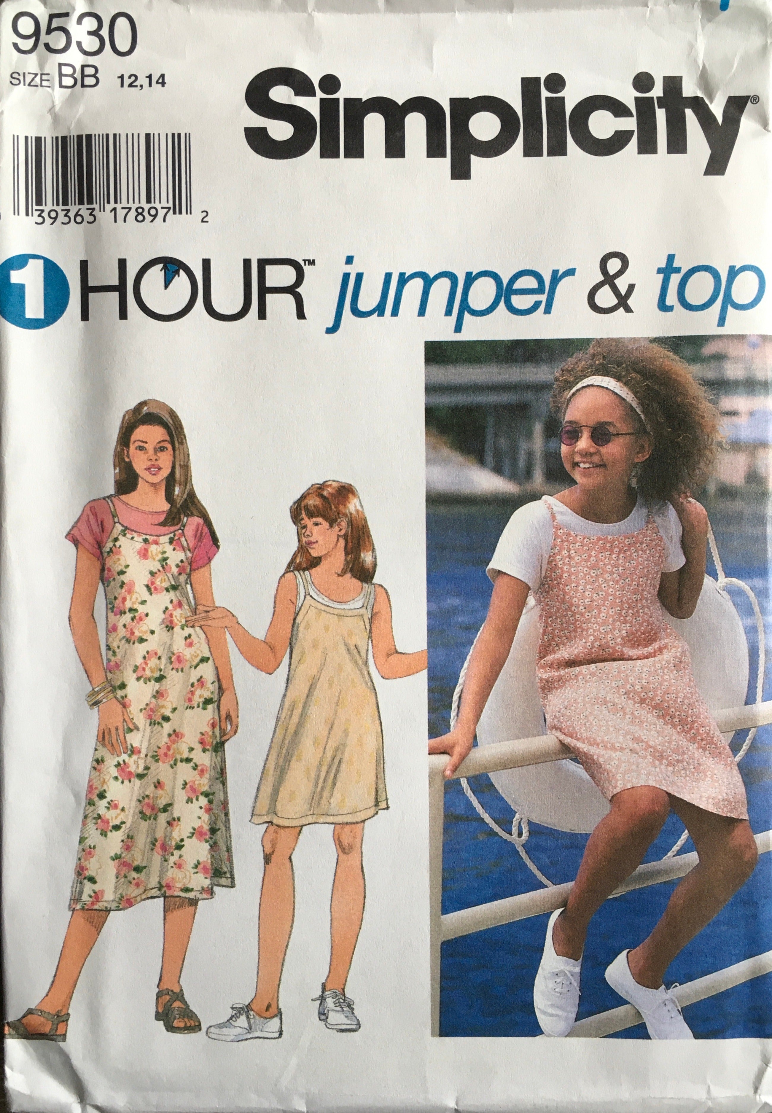 Simplicity 9530 Sewing Pattern (Vintage) UNCUT