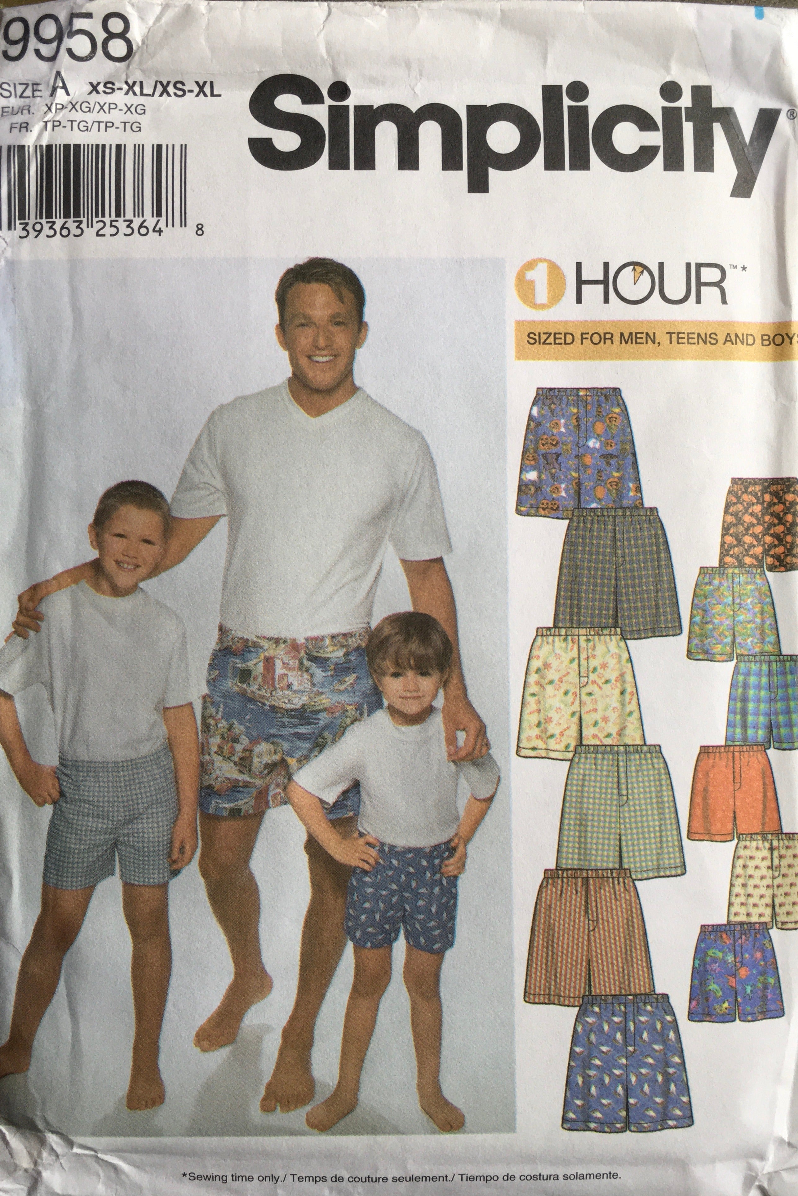 Simplicity 9958 Sewing Pattern (Vintage) UNCUT