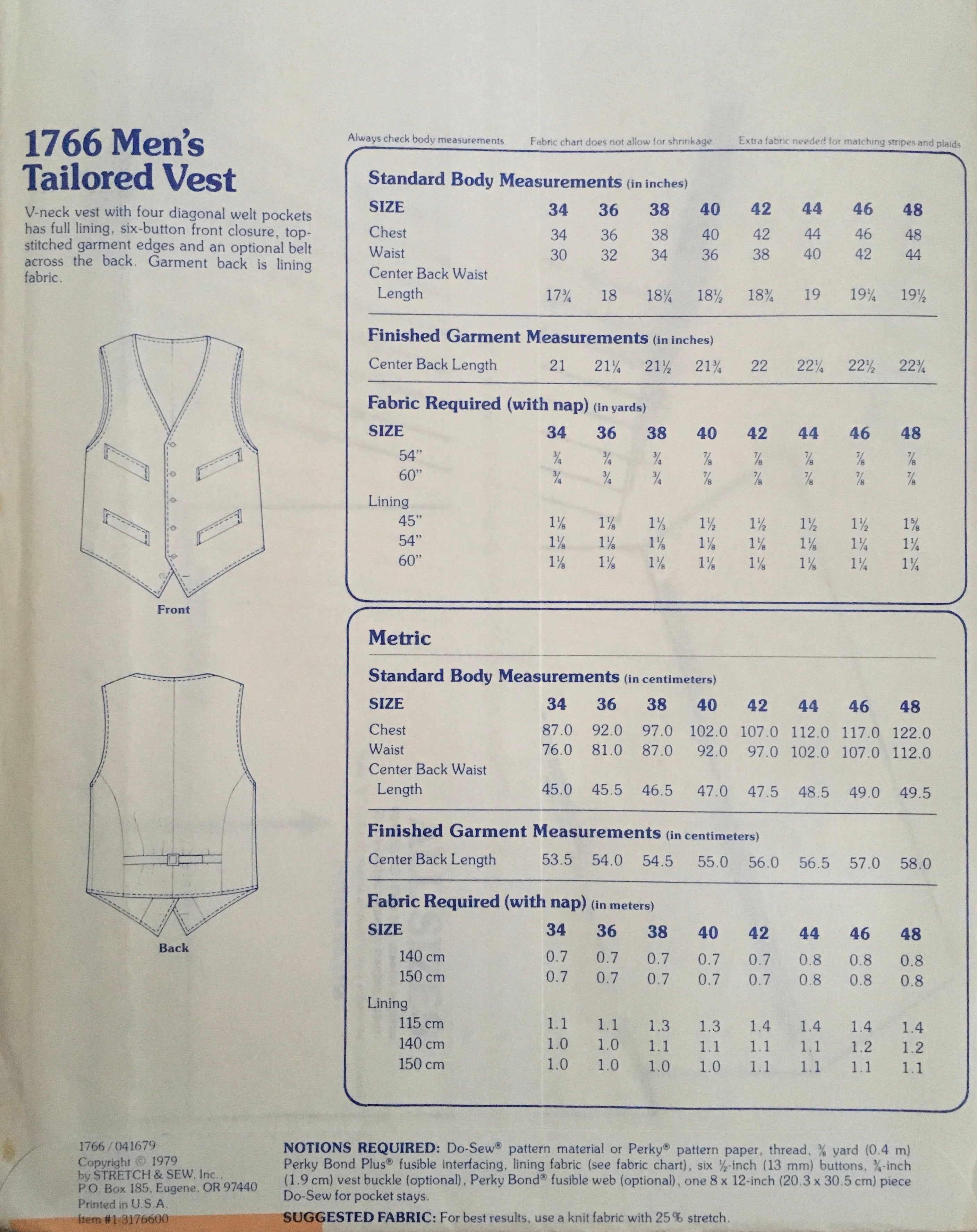 Stretch & Sew 1766 Sewing Pattern (Vintage) UNCUT
