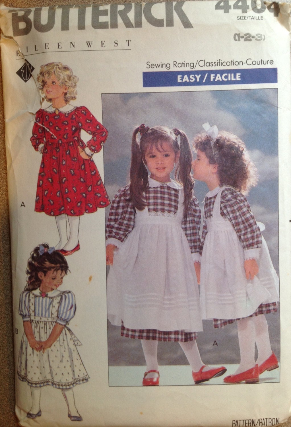 Butterick 4404 Sewing Pattern (Vintage) UNCUT