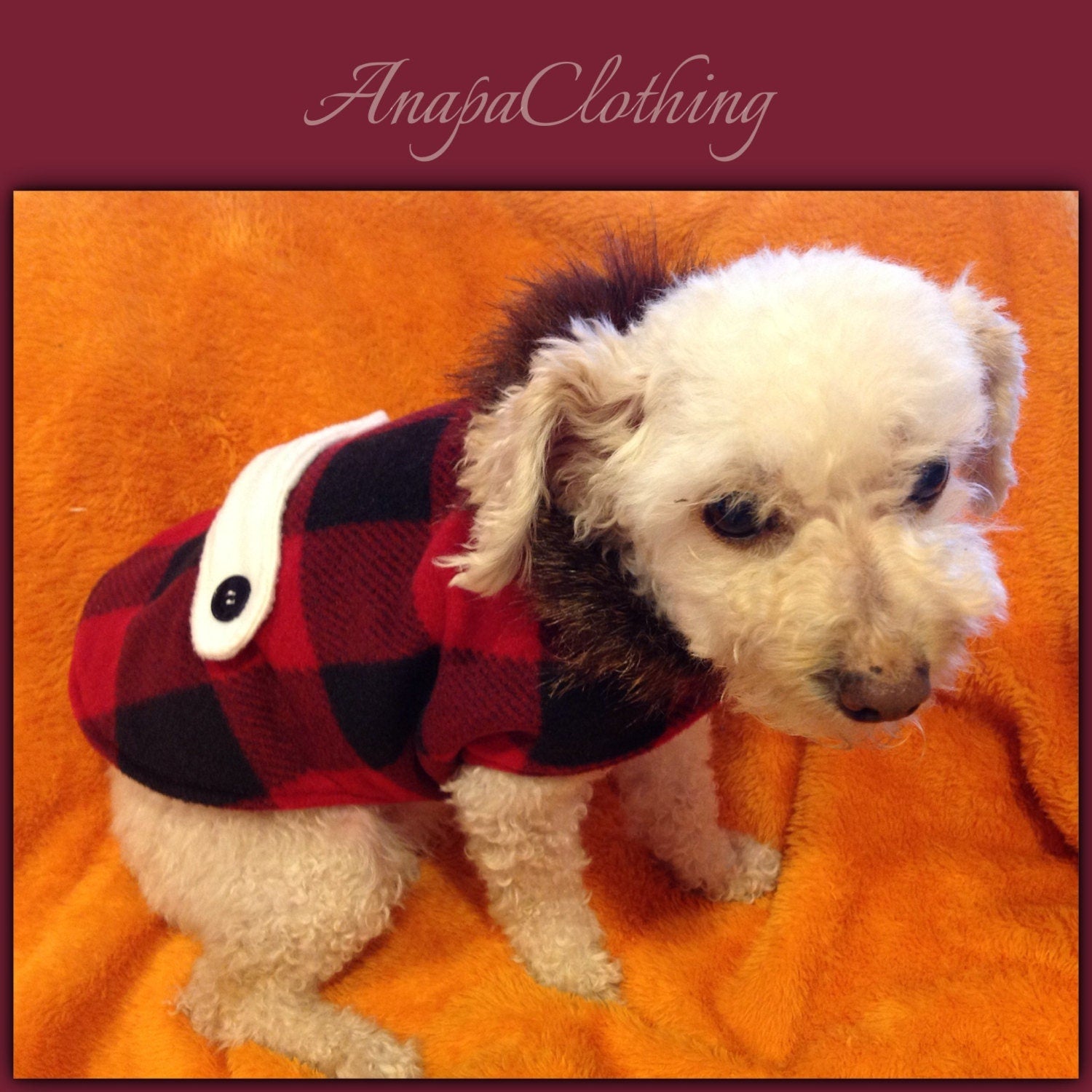 Dog/Cat Jacket (Fur-Collar & Double Fleece)