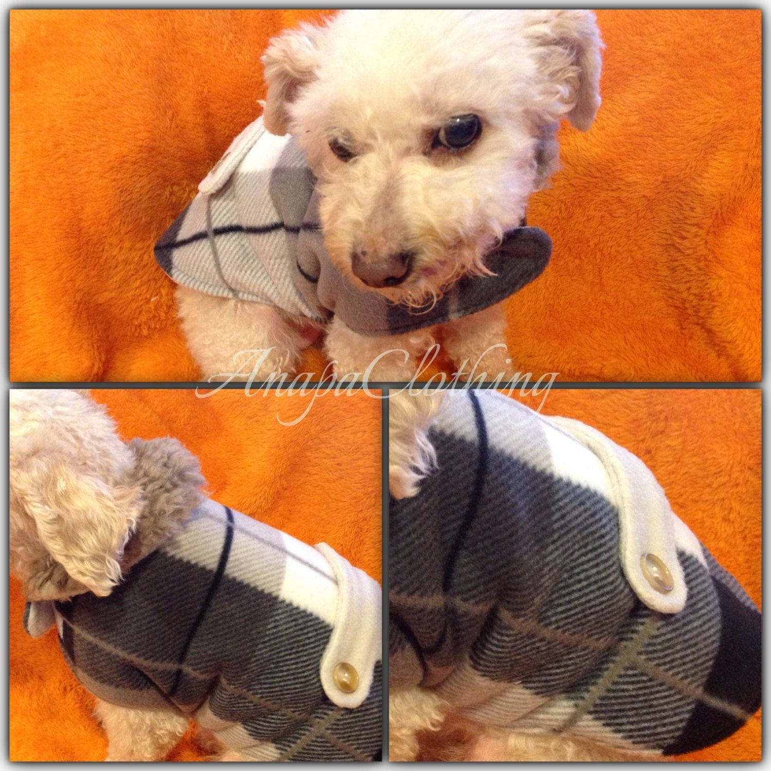 Dog/Cat Jacket (Fur-Collar & Double Fleece)