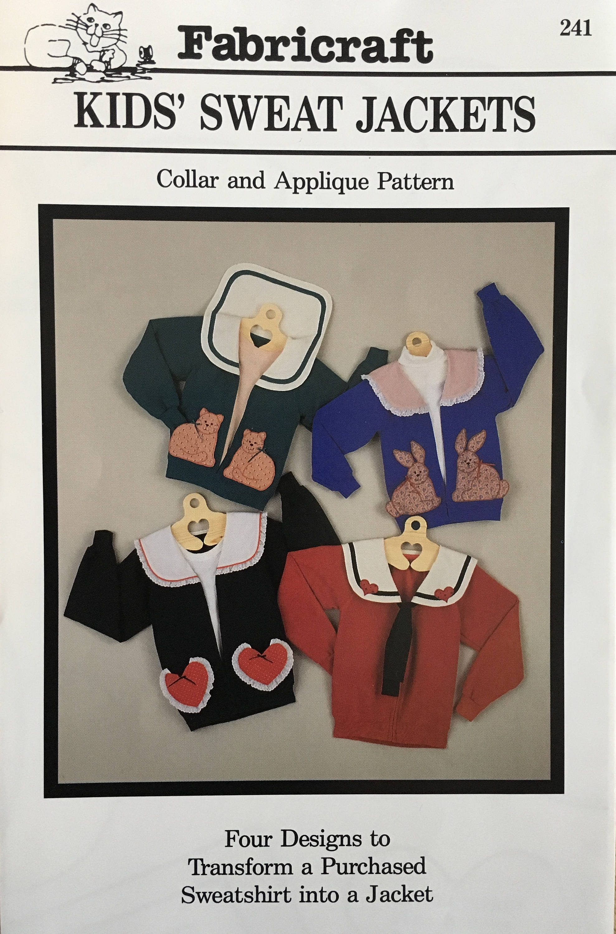 Collar & Appliqué Pattern (Vintage) UNCUT