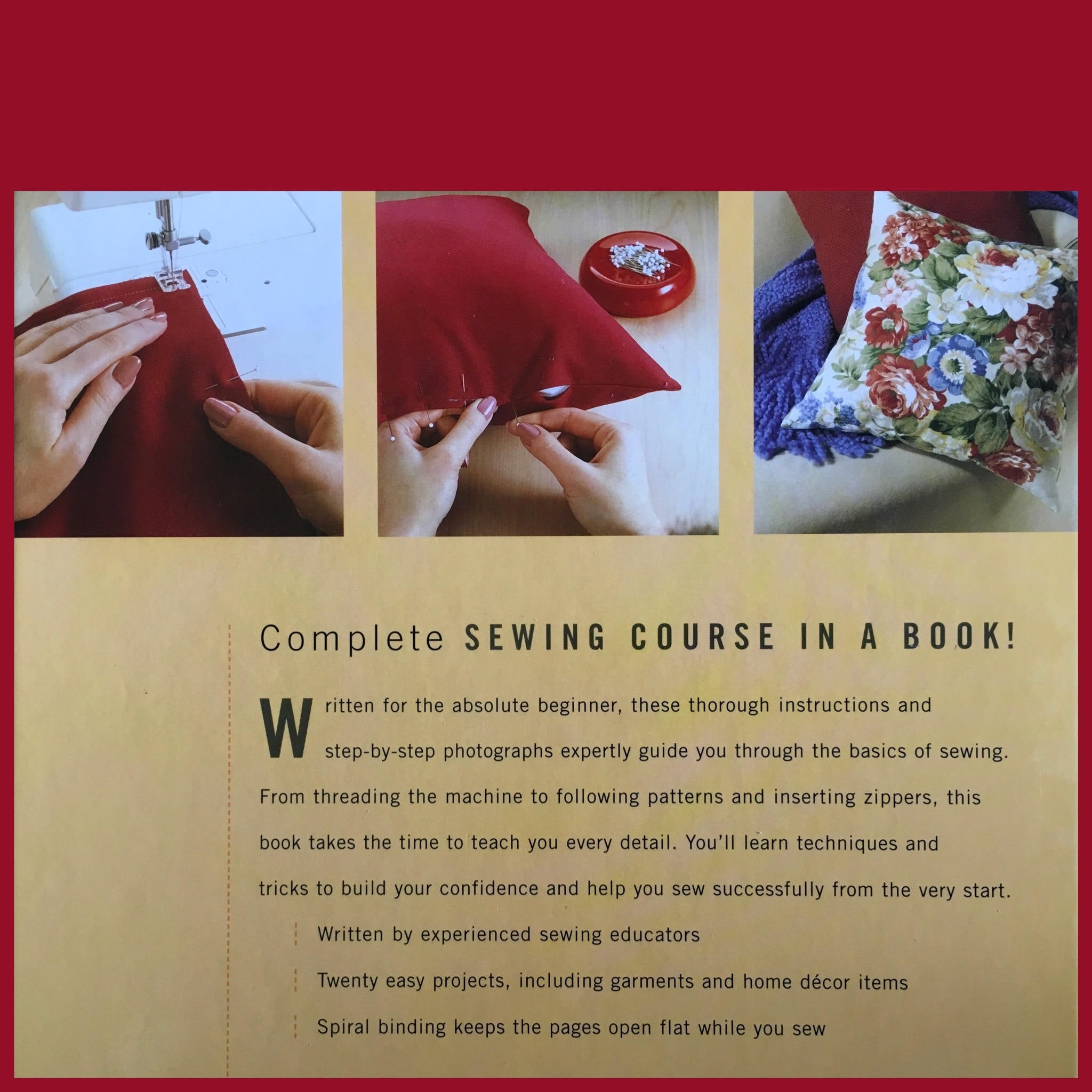 Sewing 101 Book (Beginner’s Guide) (Vintage)