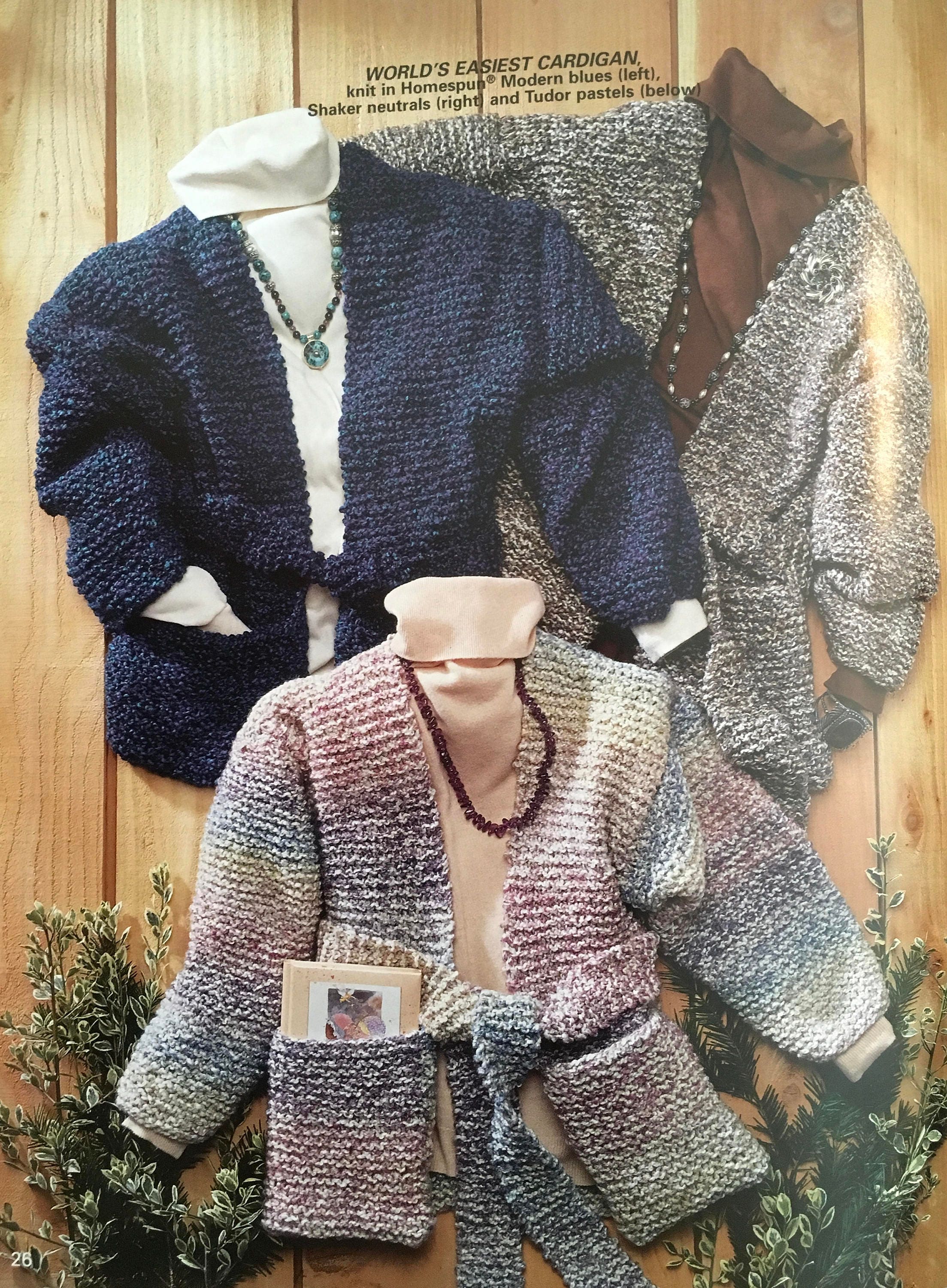 Knitting Book “The Learn To Knit A Sweater” (Vintage)