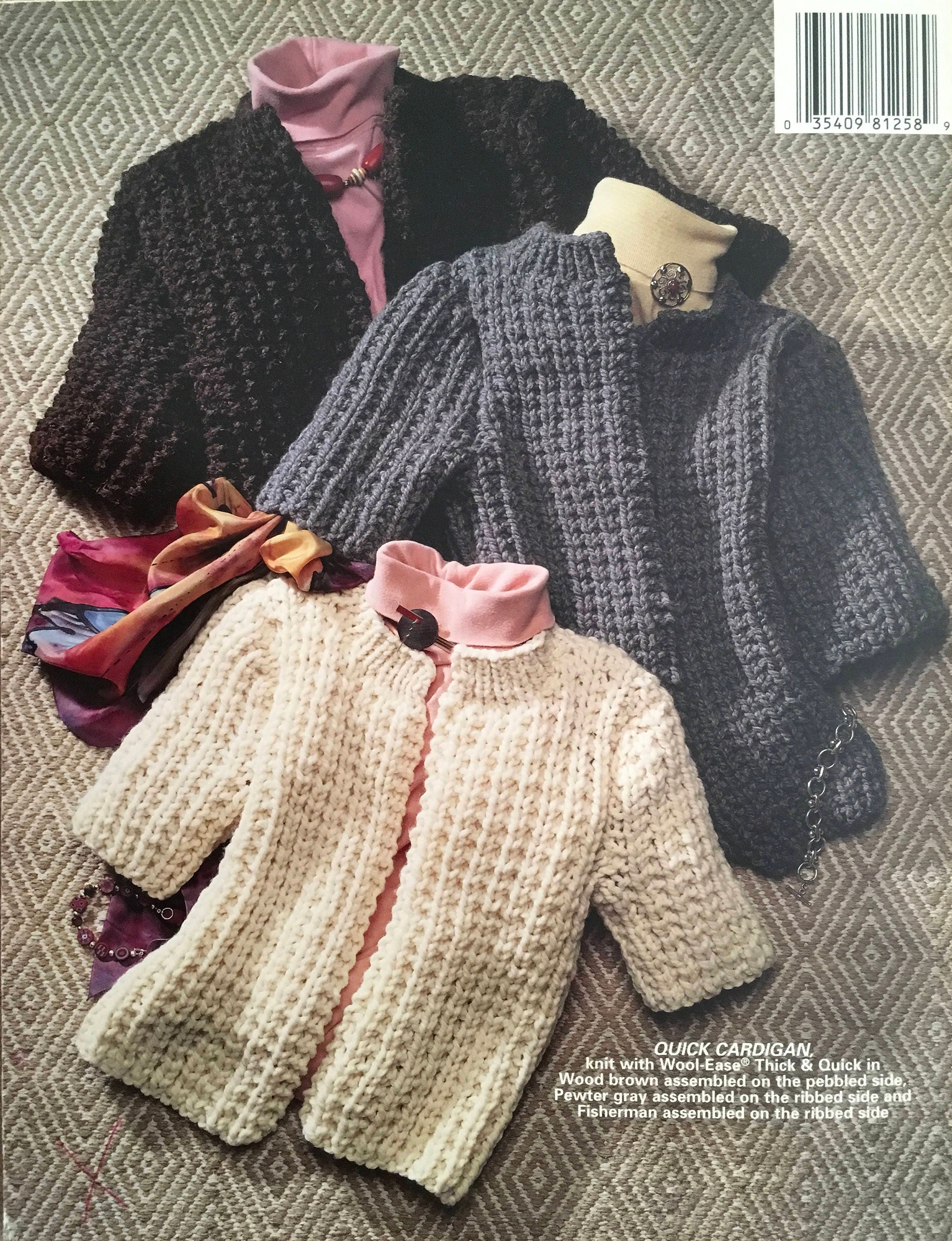 Knitting Book “The Learn To Knit A Sweater” (Vintage)