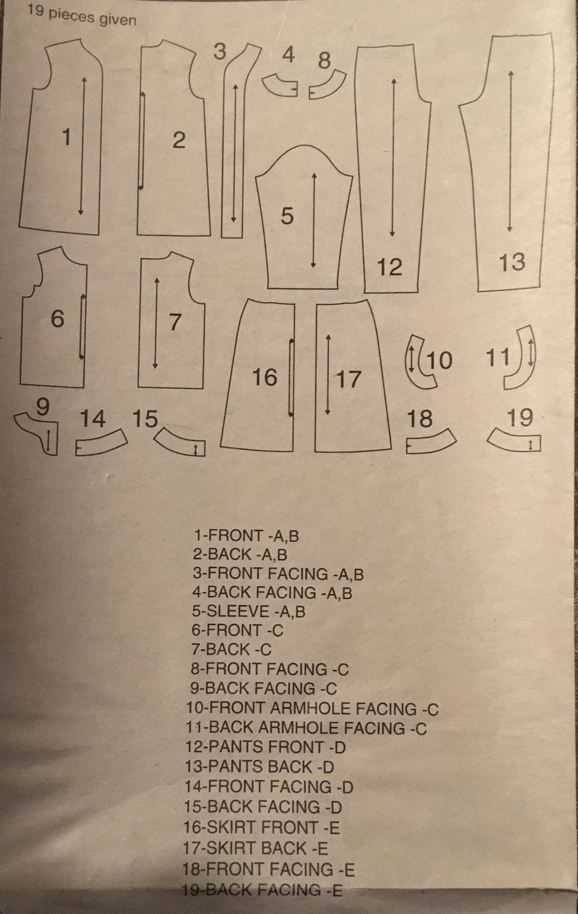 Simplicity 5921 Sewing Pattern (Vintage) CUT