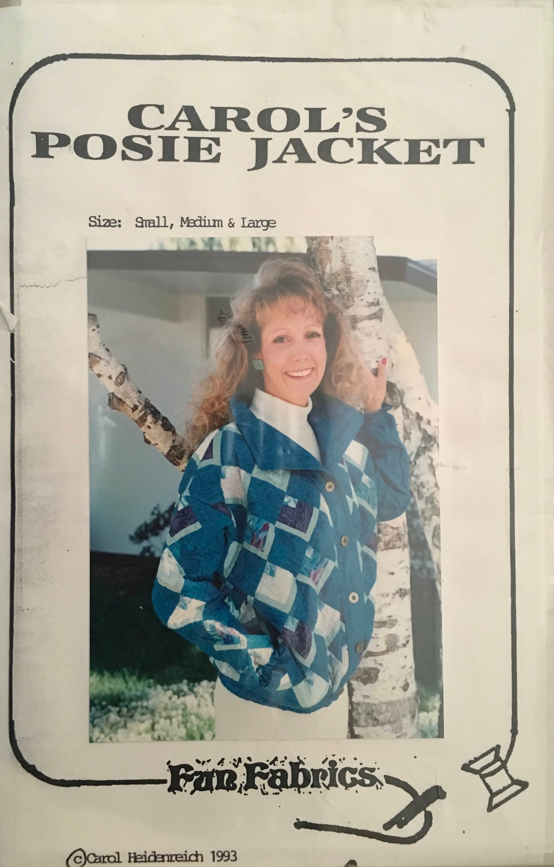Fun Fabrics Sewing Pattern (Vintage) UNCUT