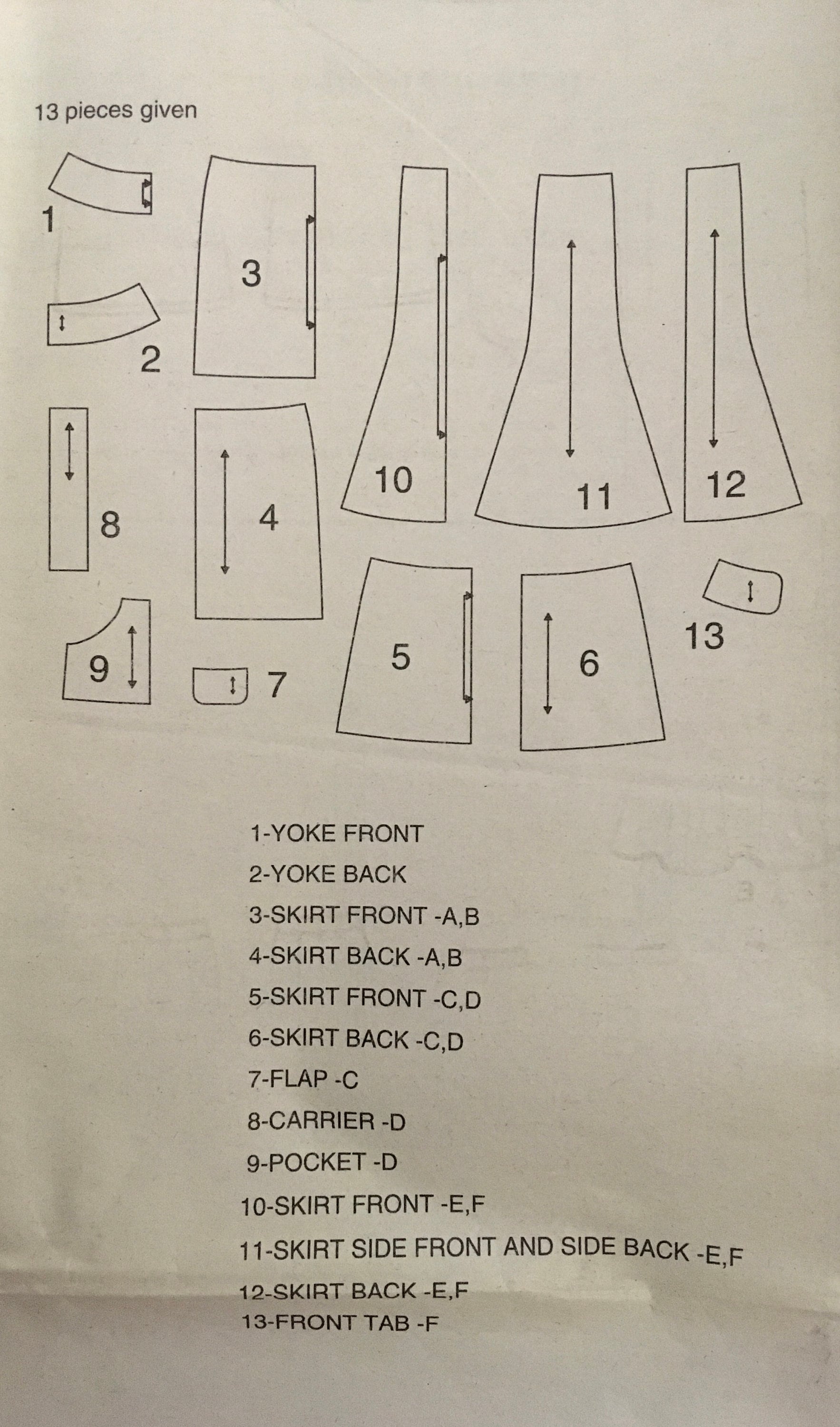 New Look 6345 Sewing Pattern (Vintage) CUT