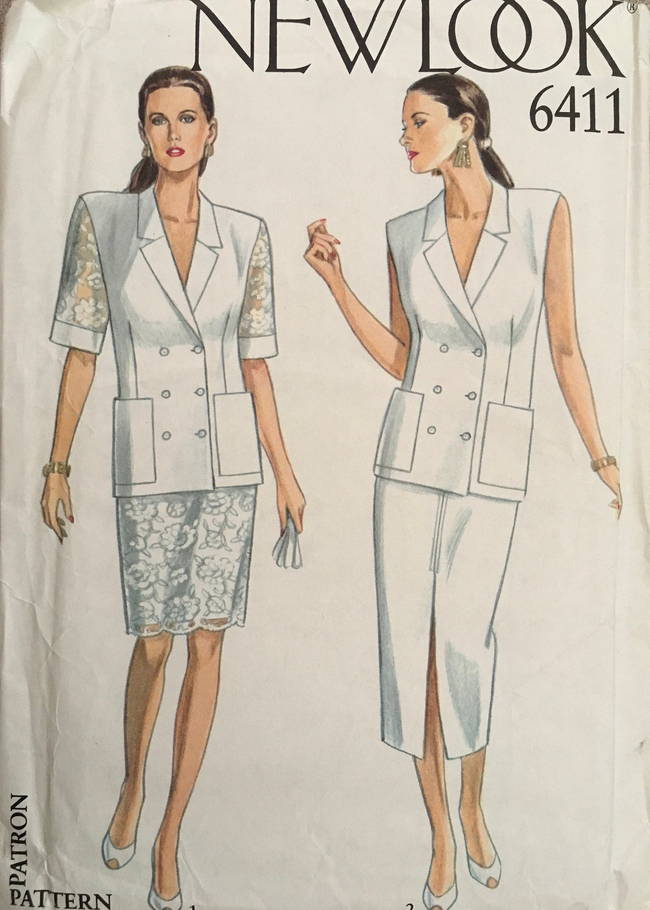 New Look 6411 Sewing Pattern (Vintage) UNCUT