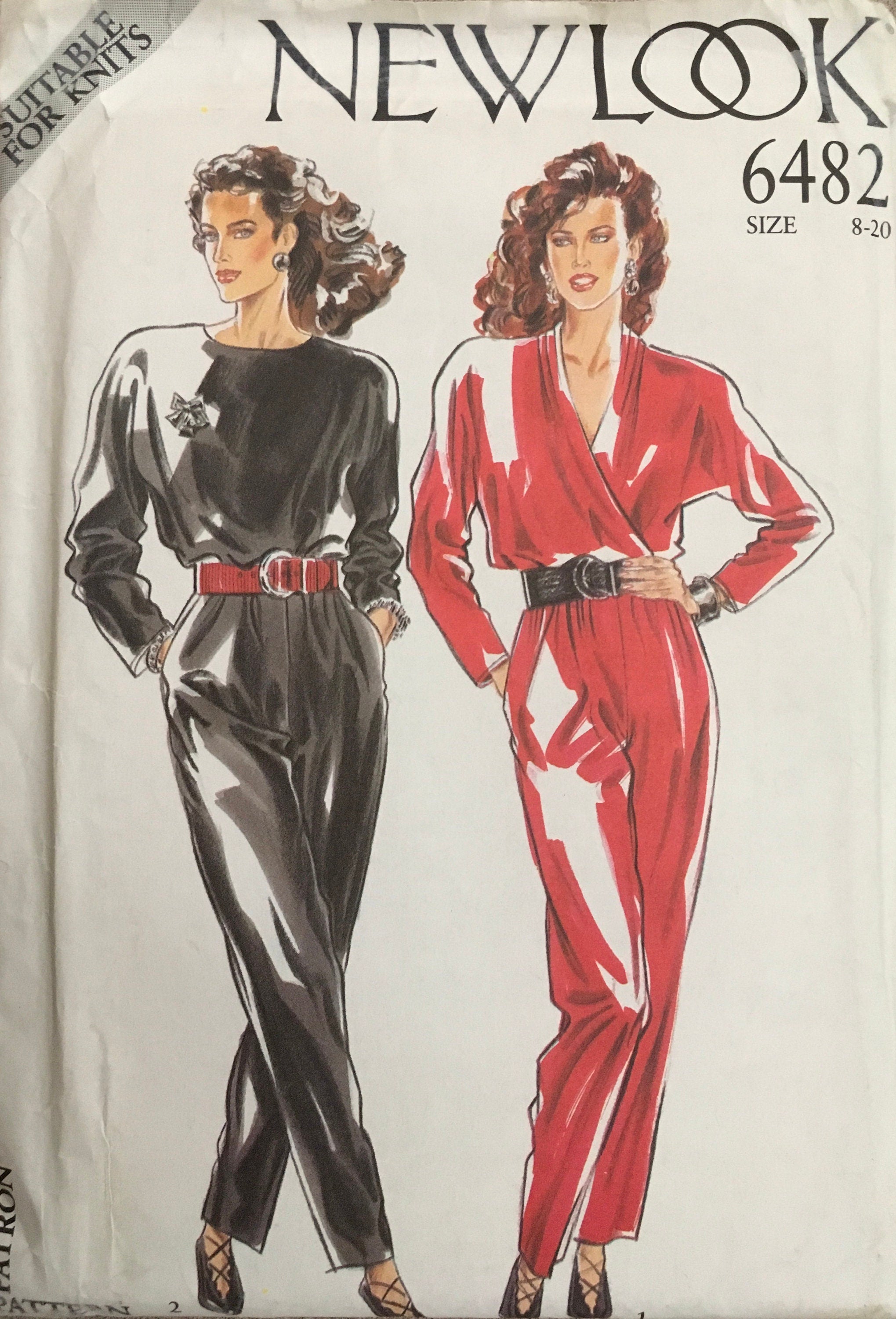 New Look 6482 Sewing Pattern (Vintage) UNCUT
