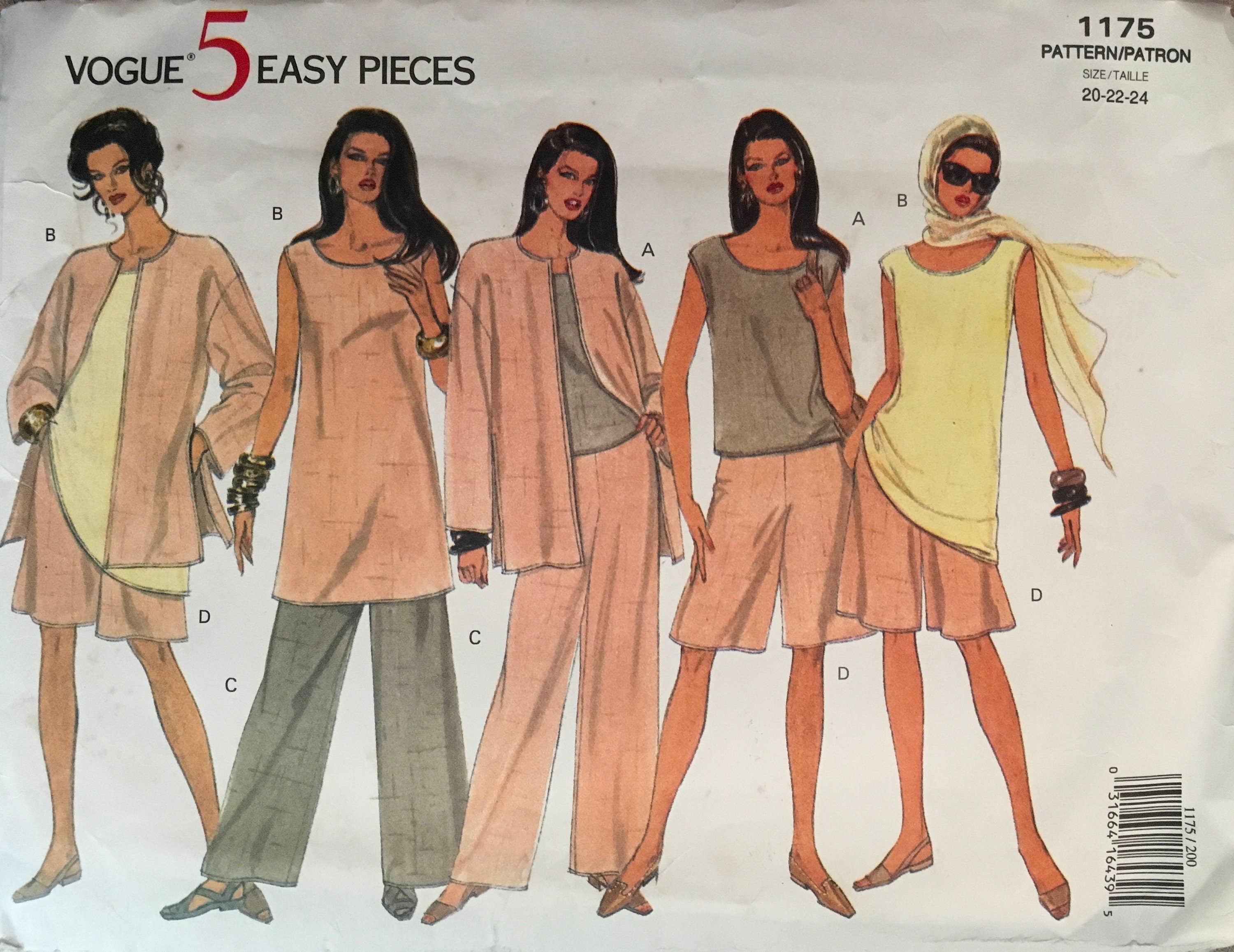 Vogue 1175 Sewing Pattern (Vintage) UNCUT