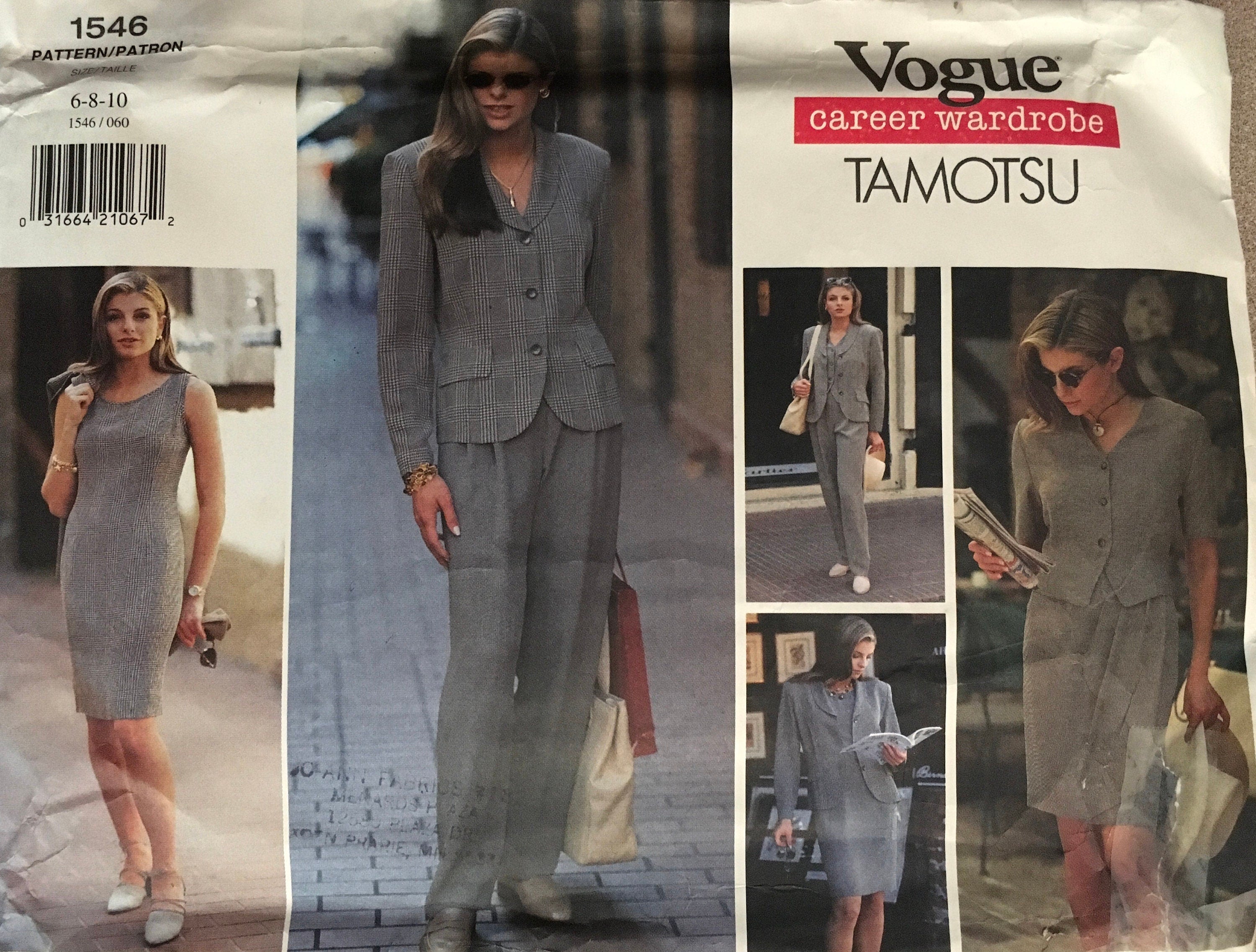 Vogue 1546 Sewing Pattern (Vintage) UNCUT