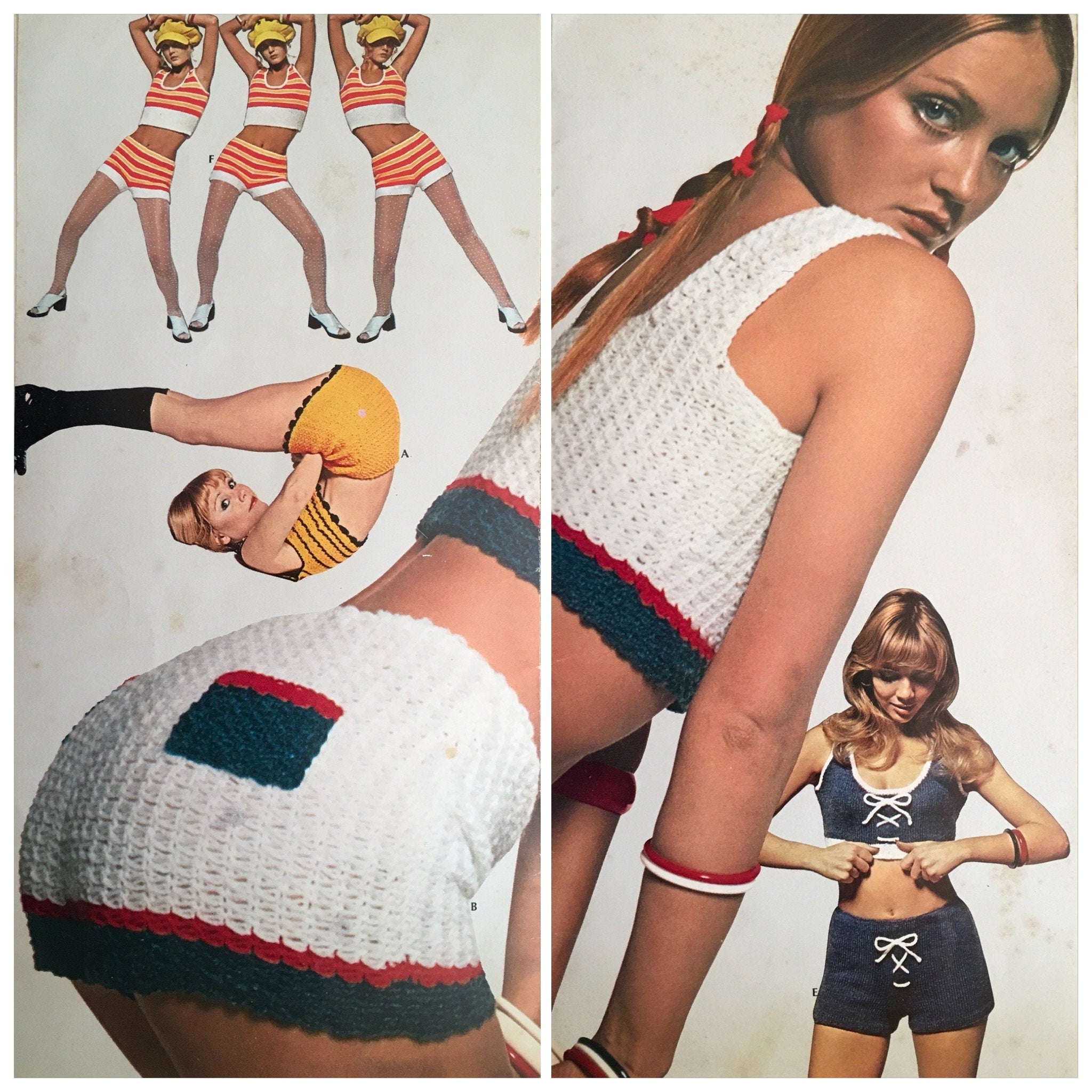 Knit/Crochet Leaflet “Hot Pants” (Vintage)