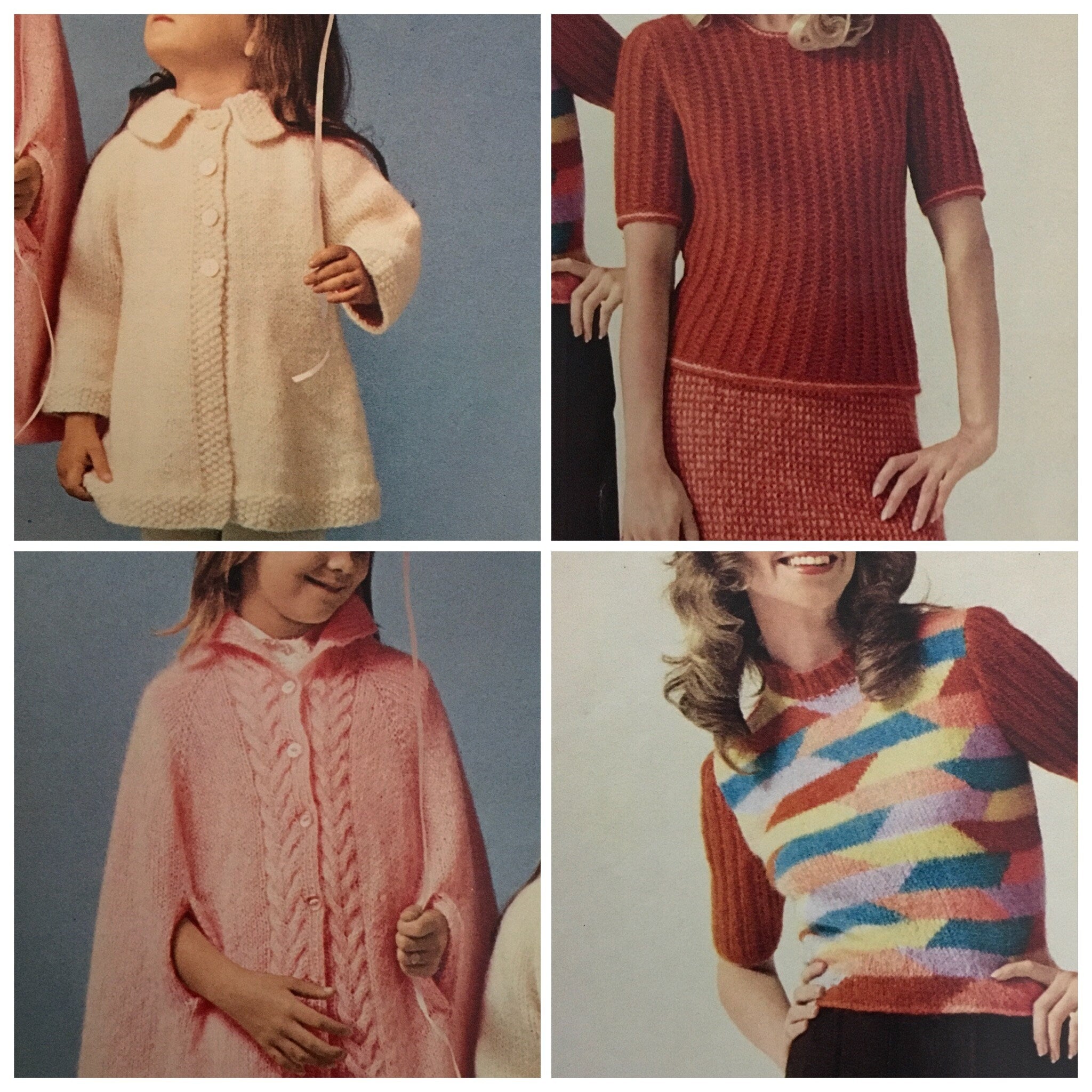 Knit/Crochet Book “Delightfully Feminine” (Vintage)