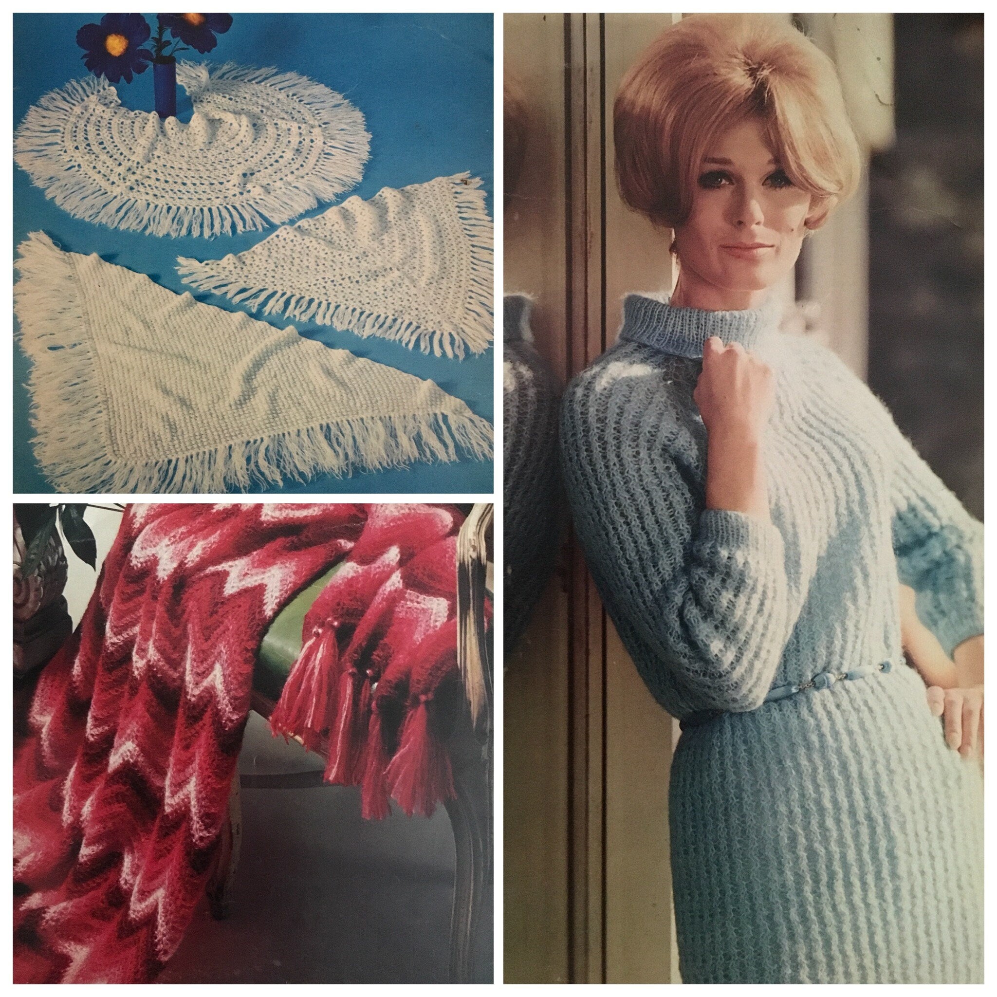 Knit/Crochet Book “Delightfully Feminine” (Vintage)