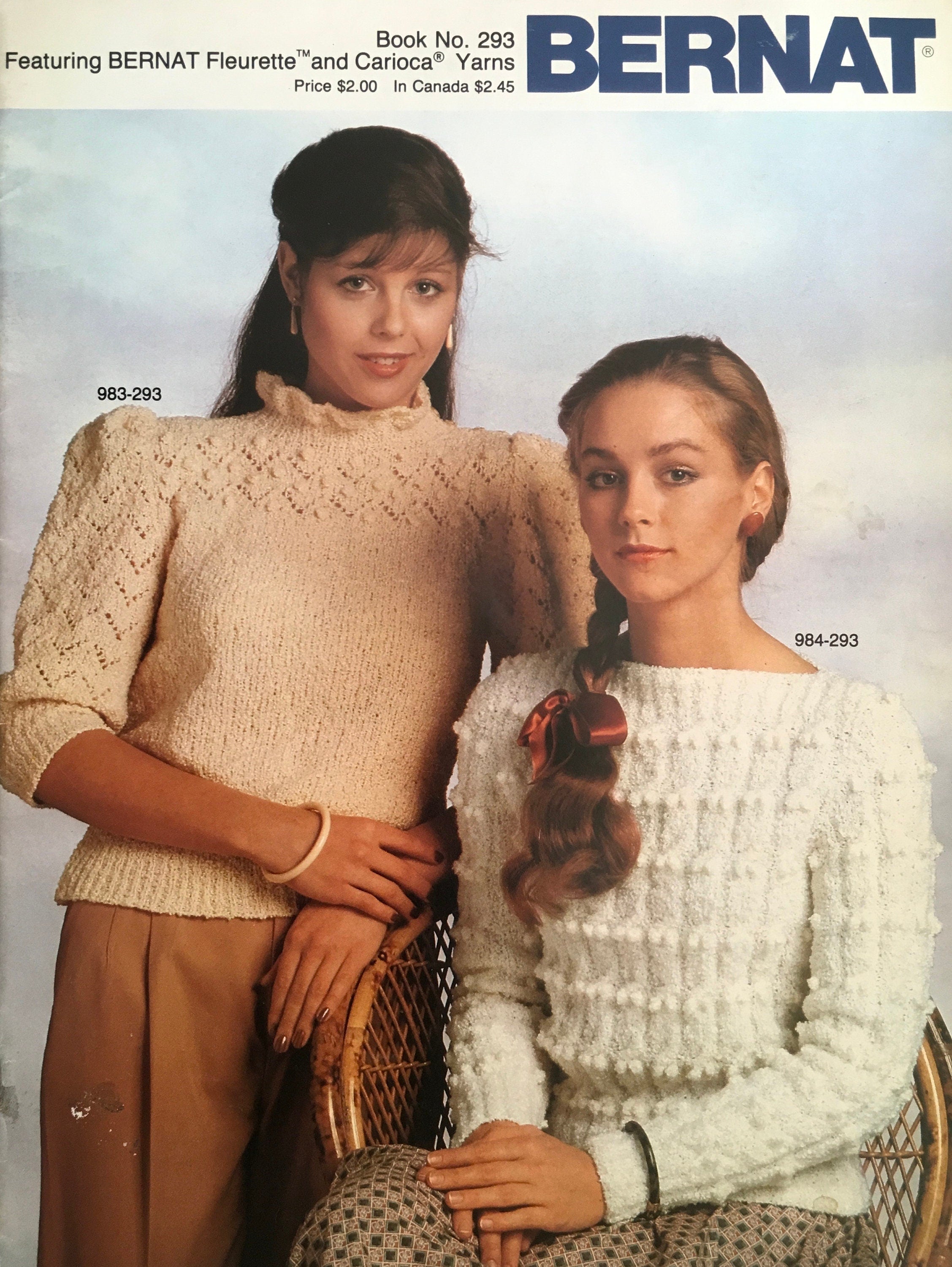 Bernat Knitting Book (Vintage)