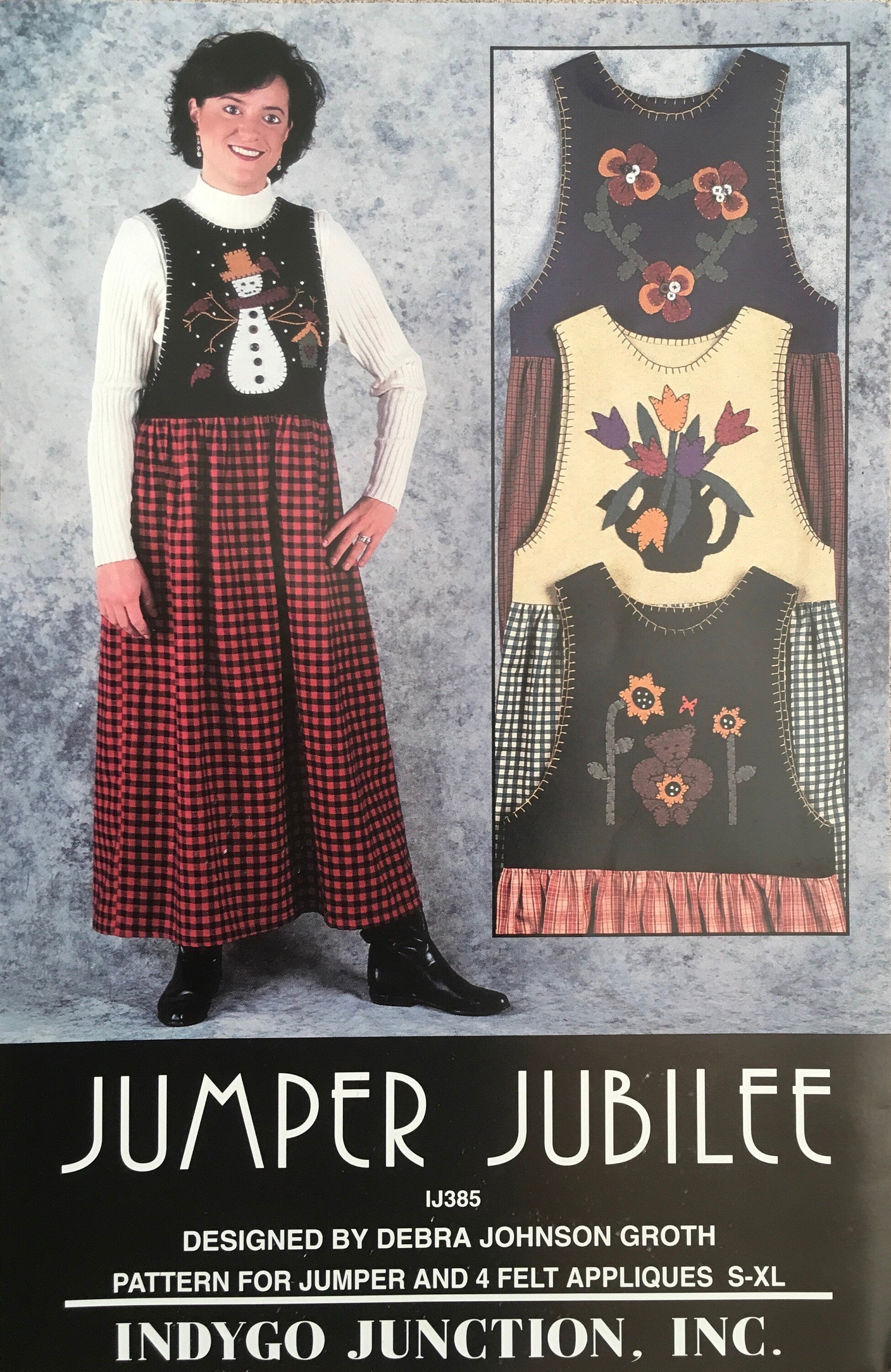 Indygo Junction Sewing And Appliqué Pattern (Vintage) UNCUT