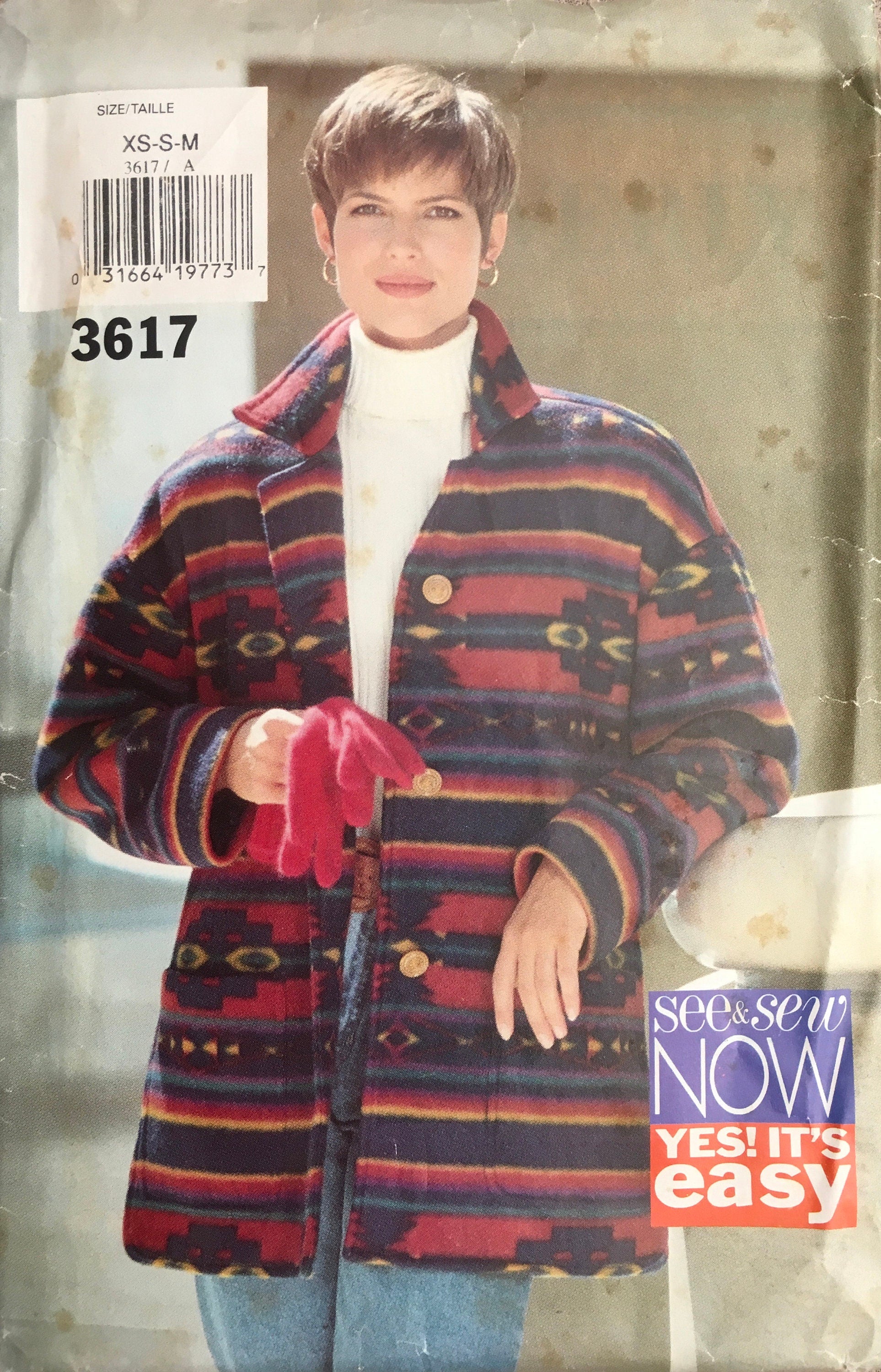 See & Sew 3617 Sewing Pattern (Vintage) UNCUT/CUT