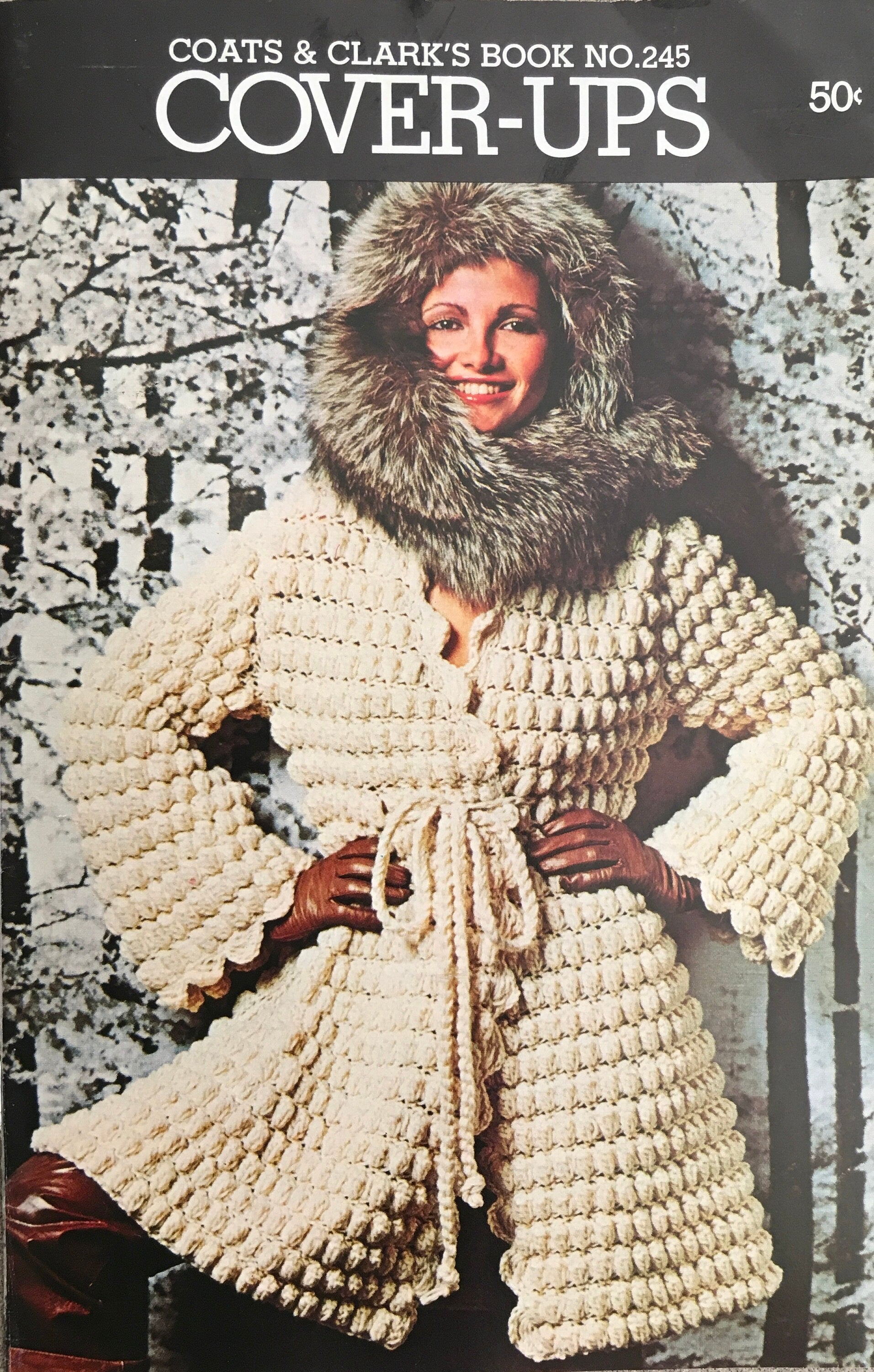 Knit/Crochet Book "Cover-Ups" (Vintage)