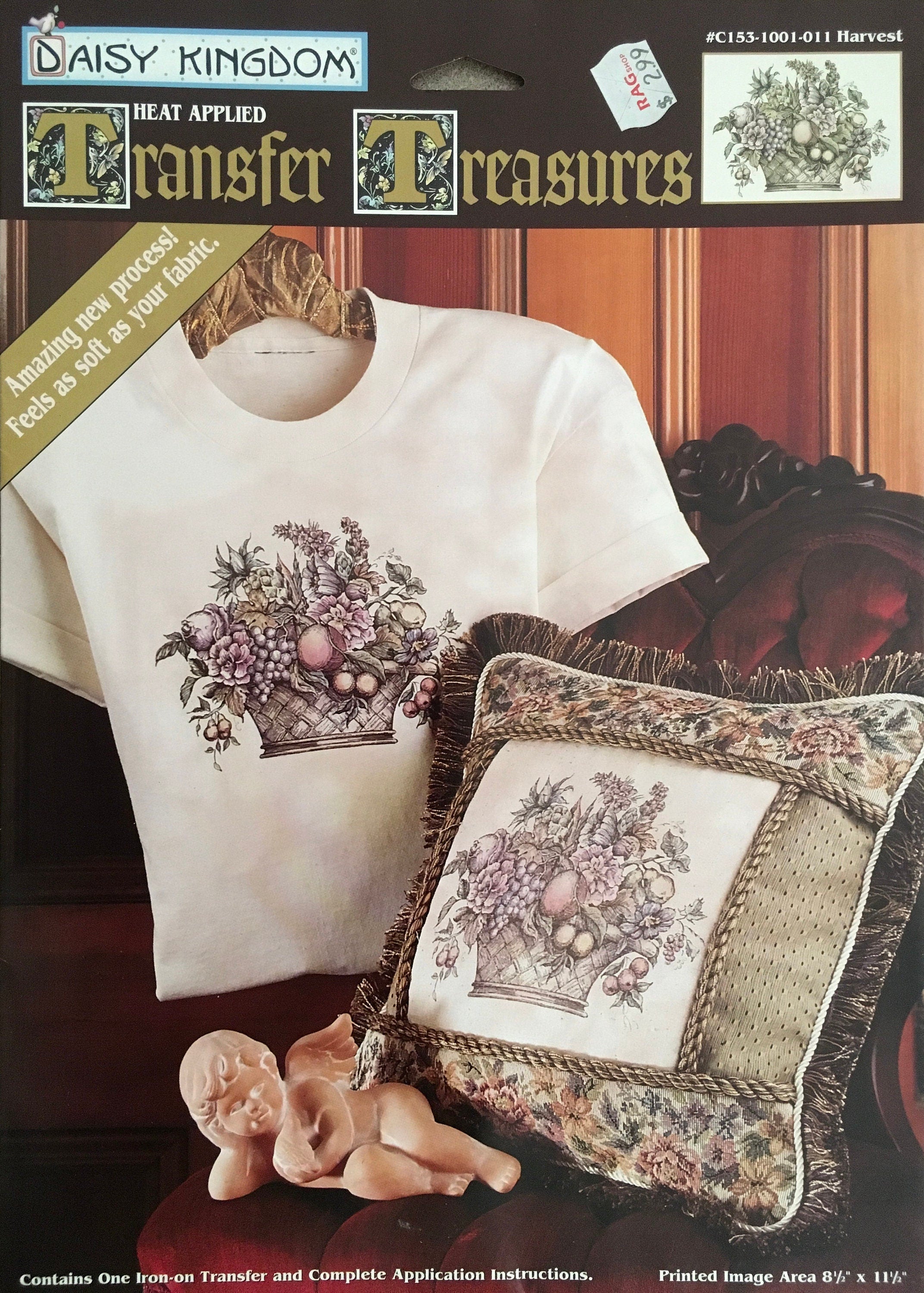 Treasures Iron-On Transfers (Vintage) UNCUT