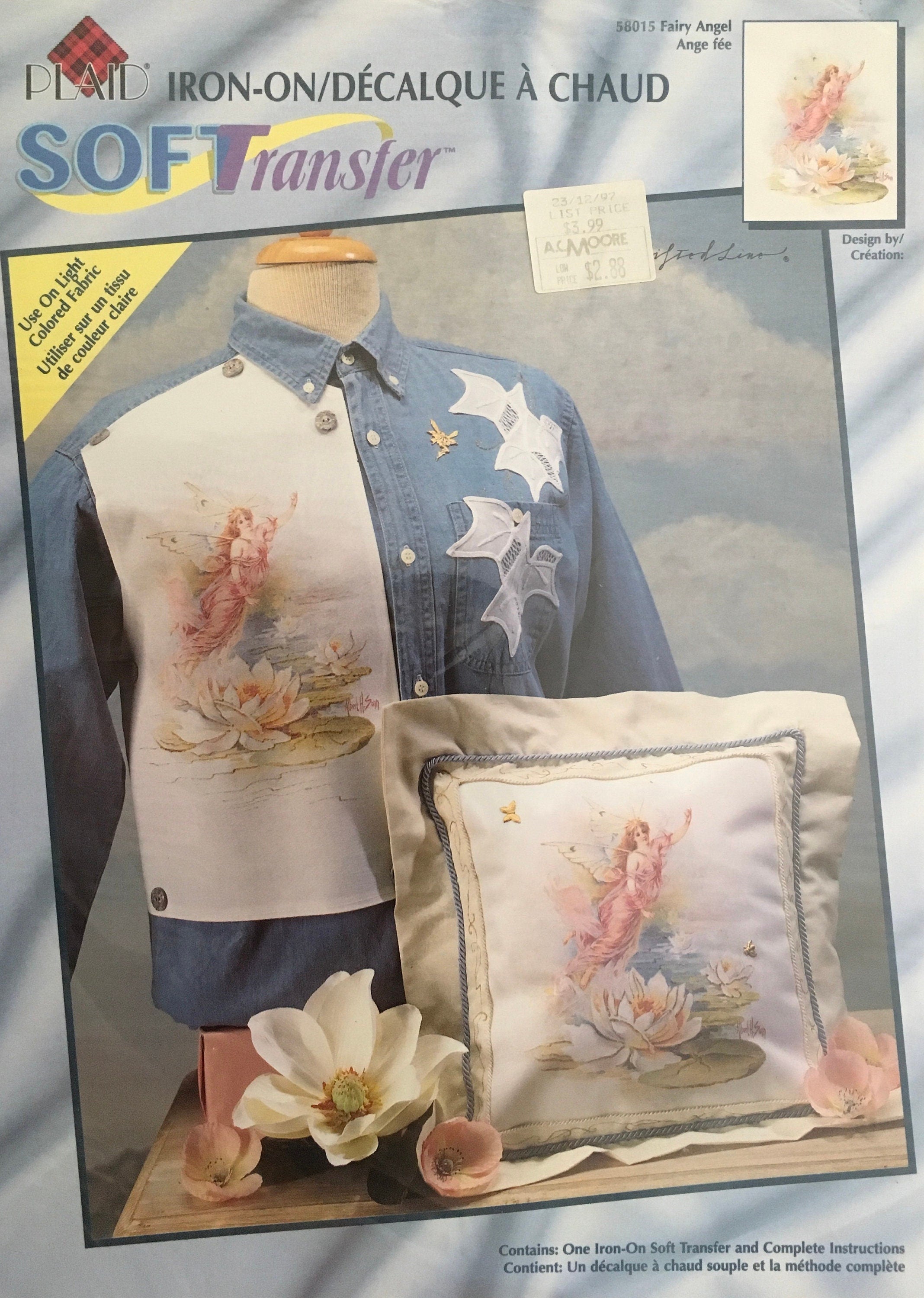 Soft Iron-On Transfer (Vintage) UNCUT