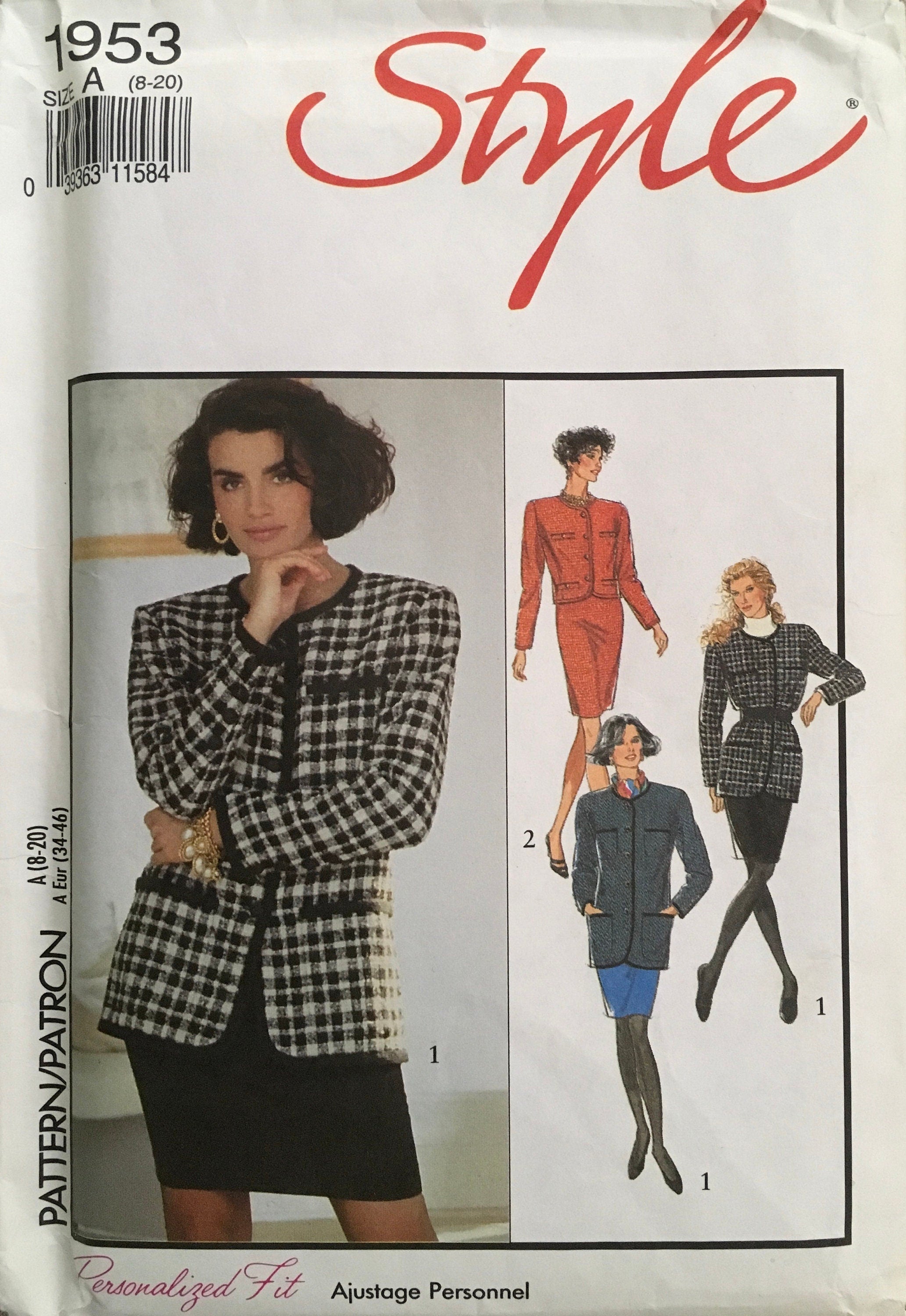 Style 1953 Sewing Pattern (Vintage) UNCUT