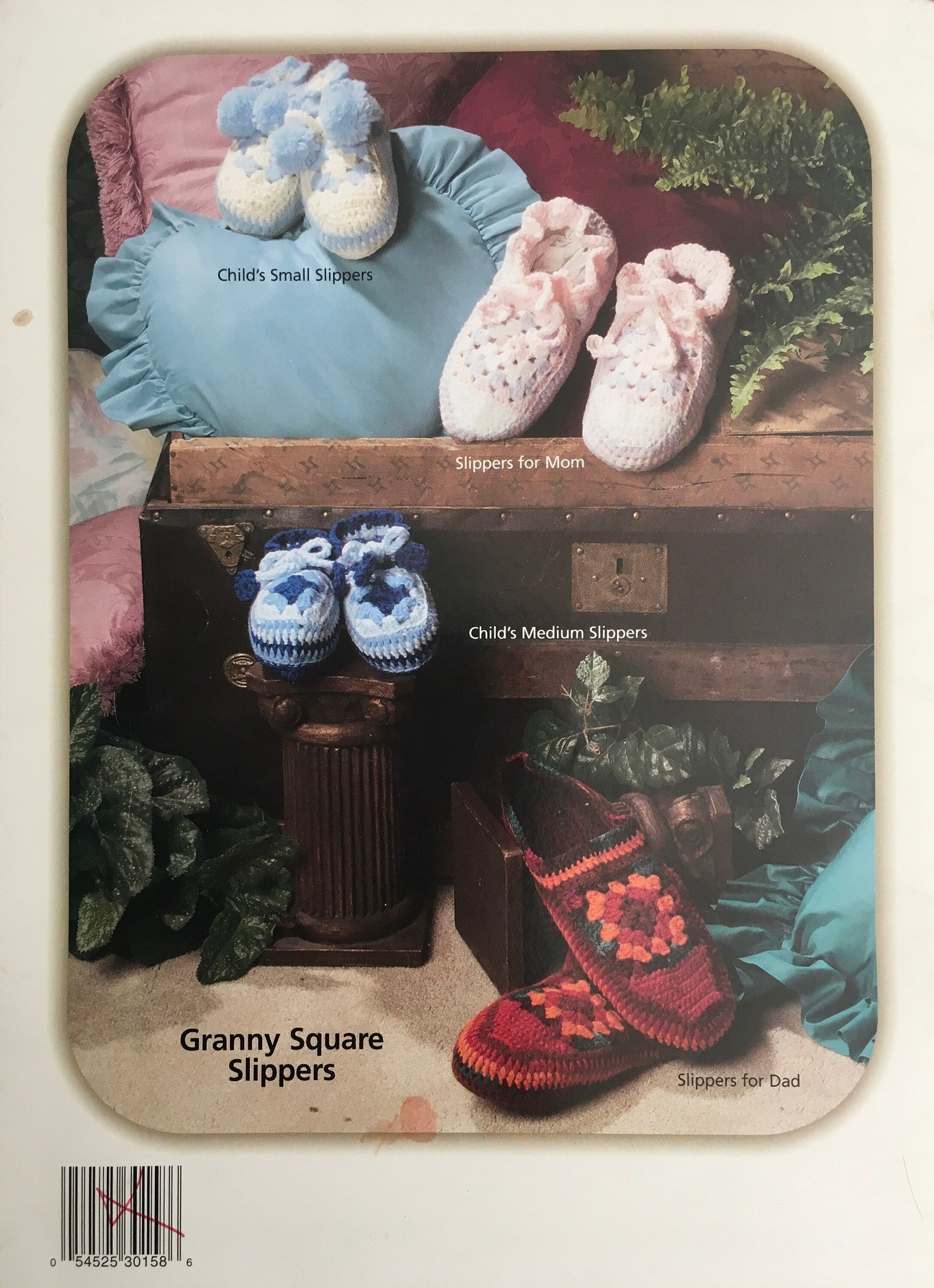 Crochet Book “Big Book Of Slippers” (Vintage)