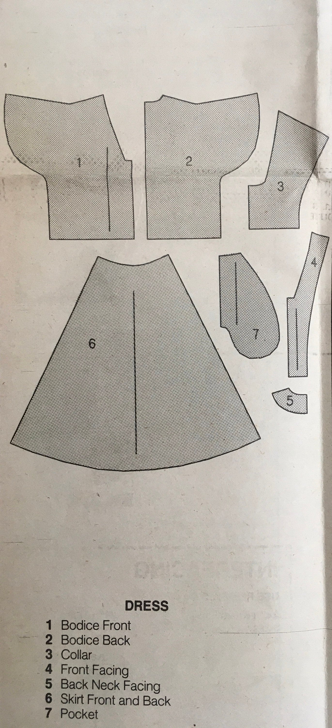 See & Sew 6163 Sewing Pattern (Vintage) CUT