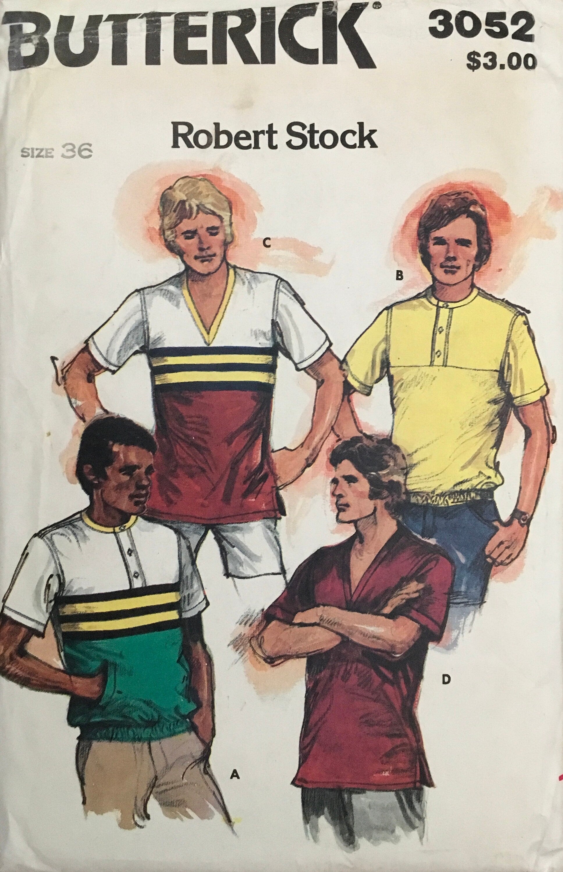 Butterick 3052 Sewing Pattern (Vintage) CUT