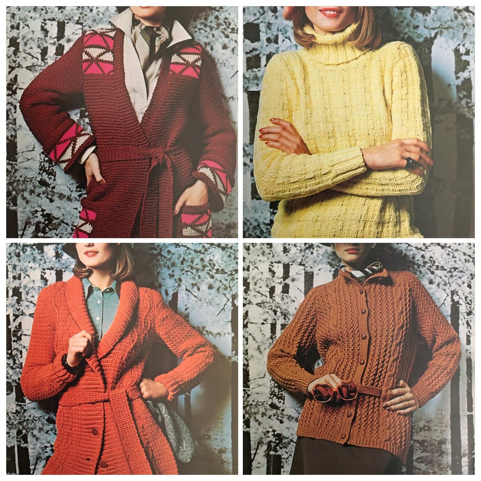 Knit/Crochet Book "Cover-Ups" (Vintage)