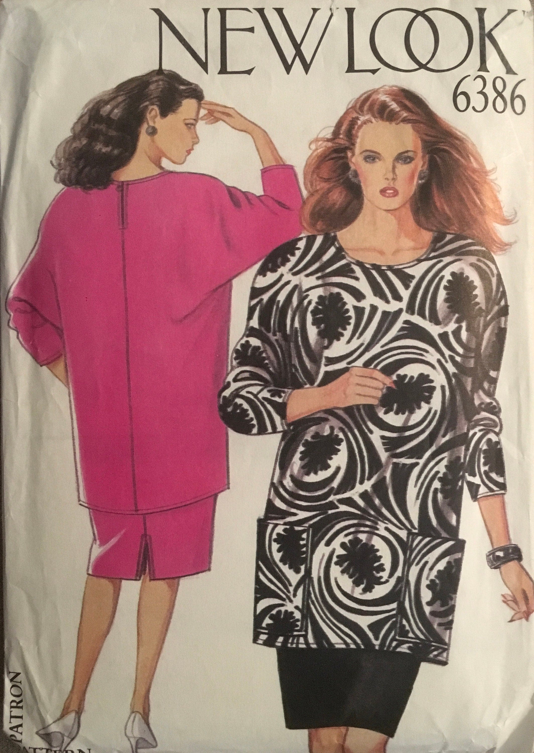 New Look 6386 Sewing Pattern (Vintage) CUT