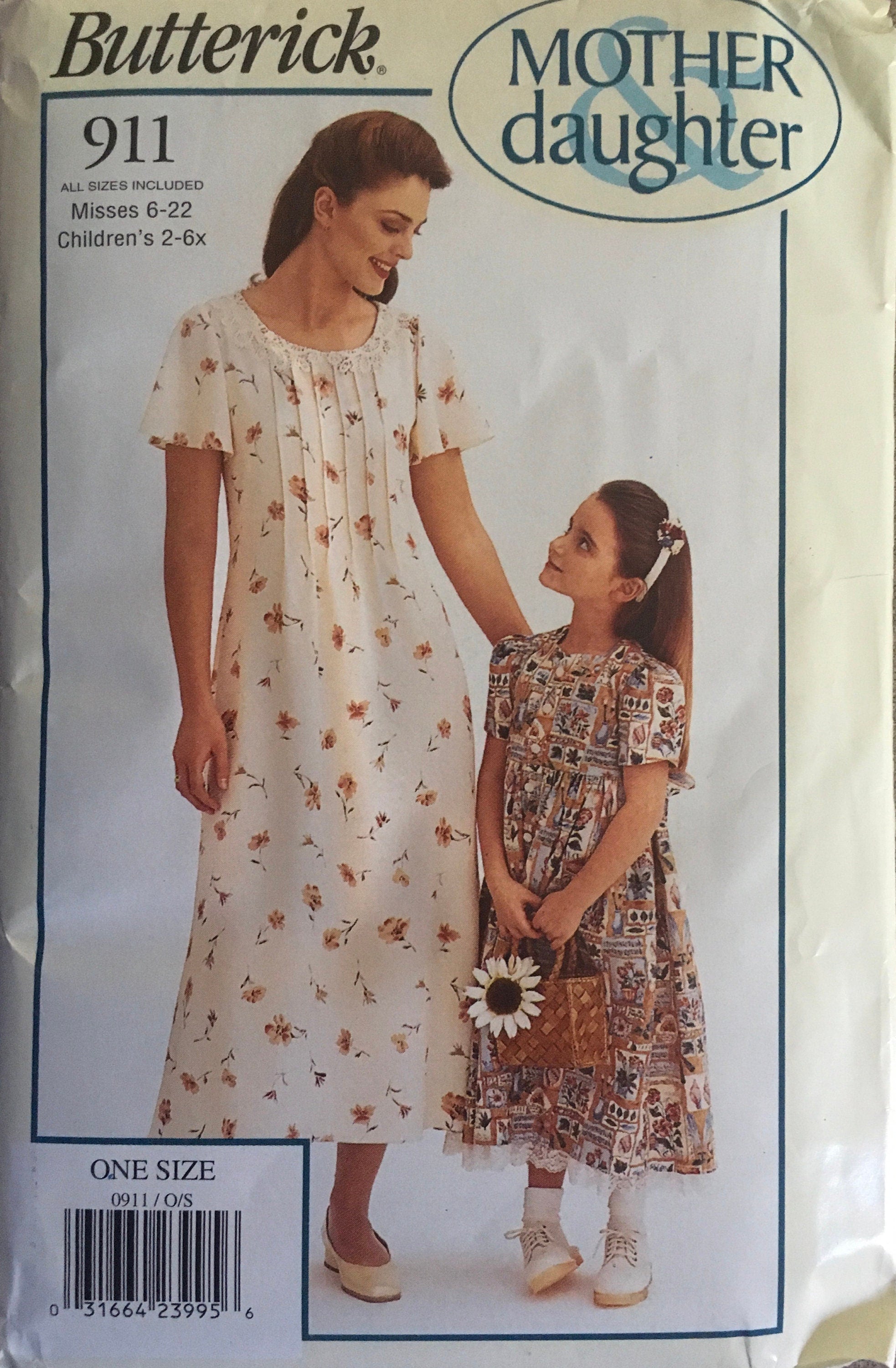 Butterick 911 Sewing Pattern (Vintage) UNCUT