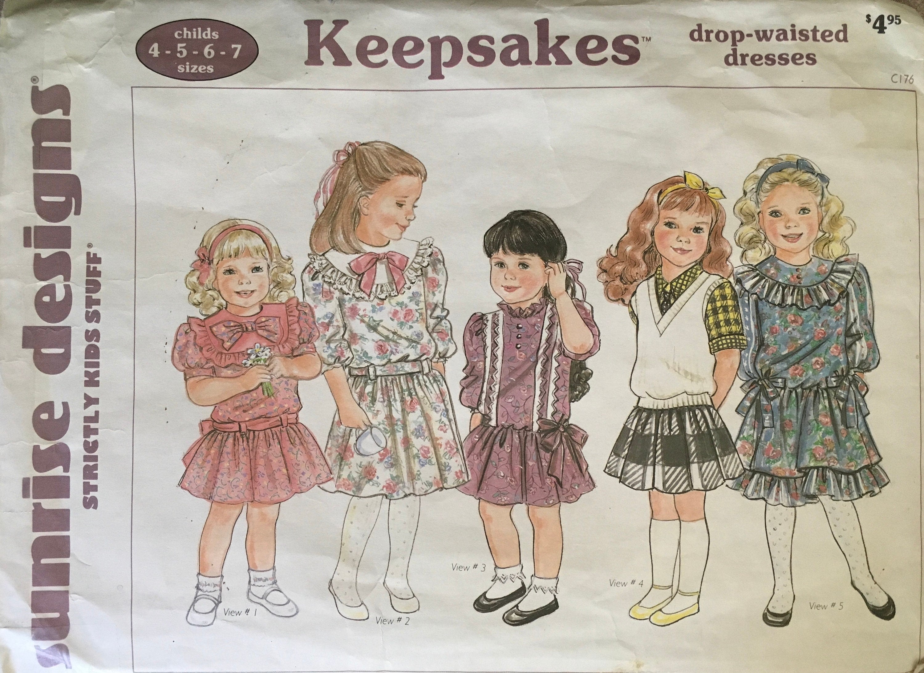 Sunrise Designs C 176 Sewing Pattern (Vintage) UNCUT