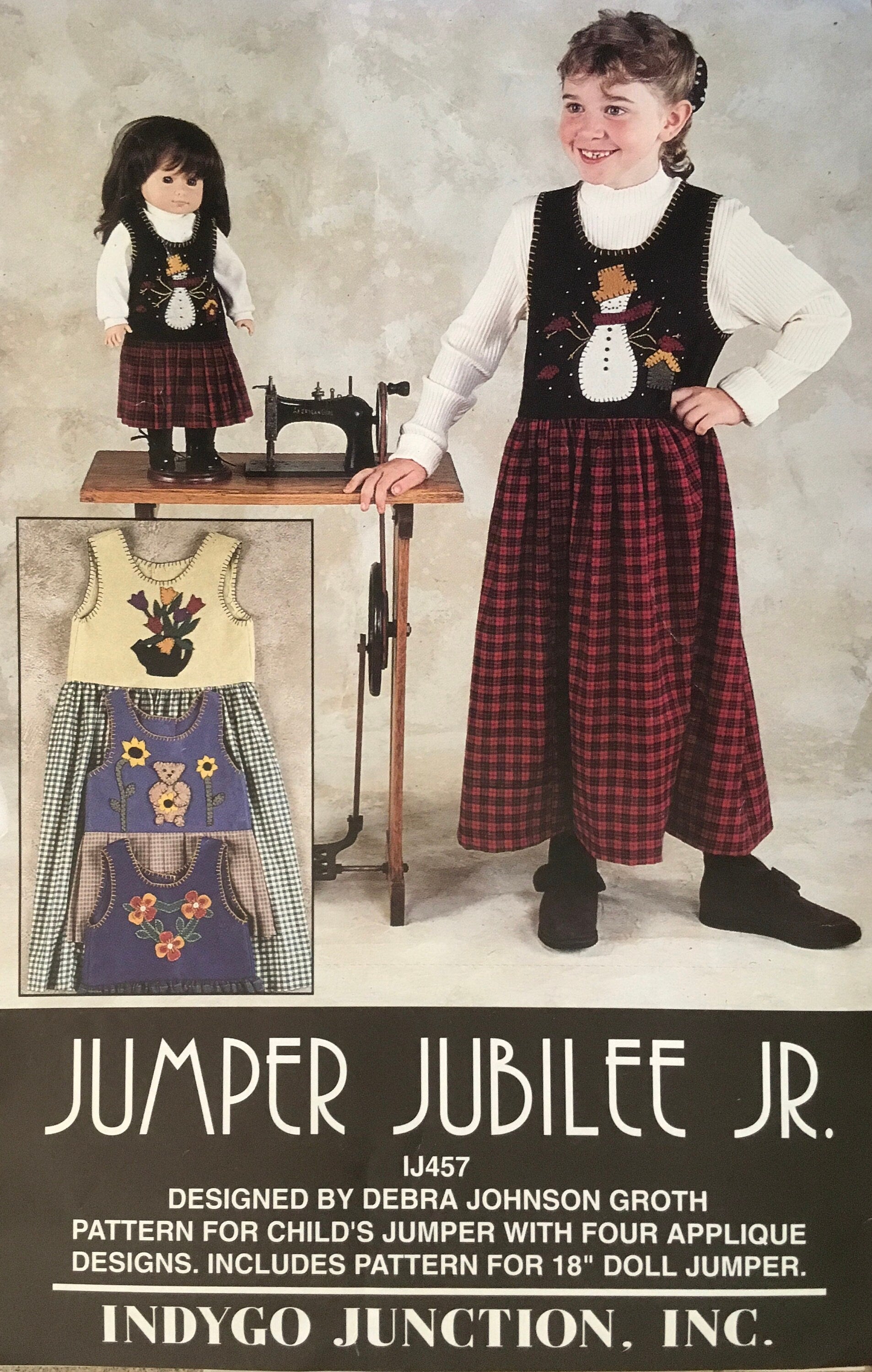 Indygo Junction Sewing And Appliqué Pattern (Vintage) UNCUT