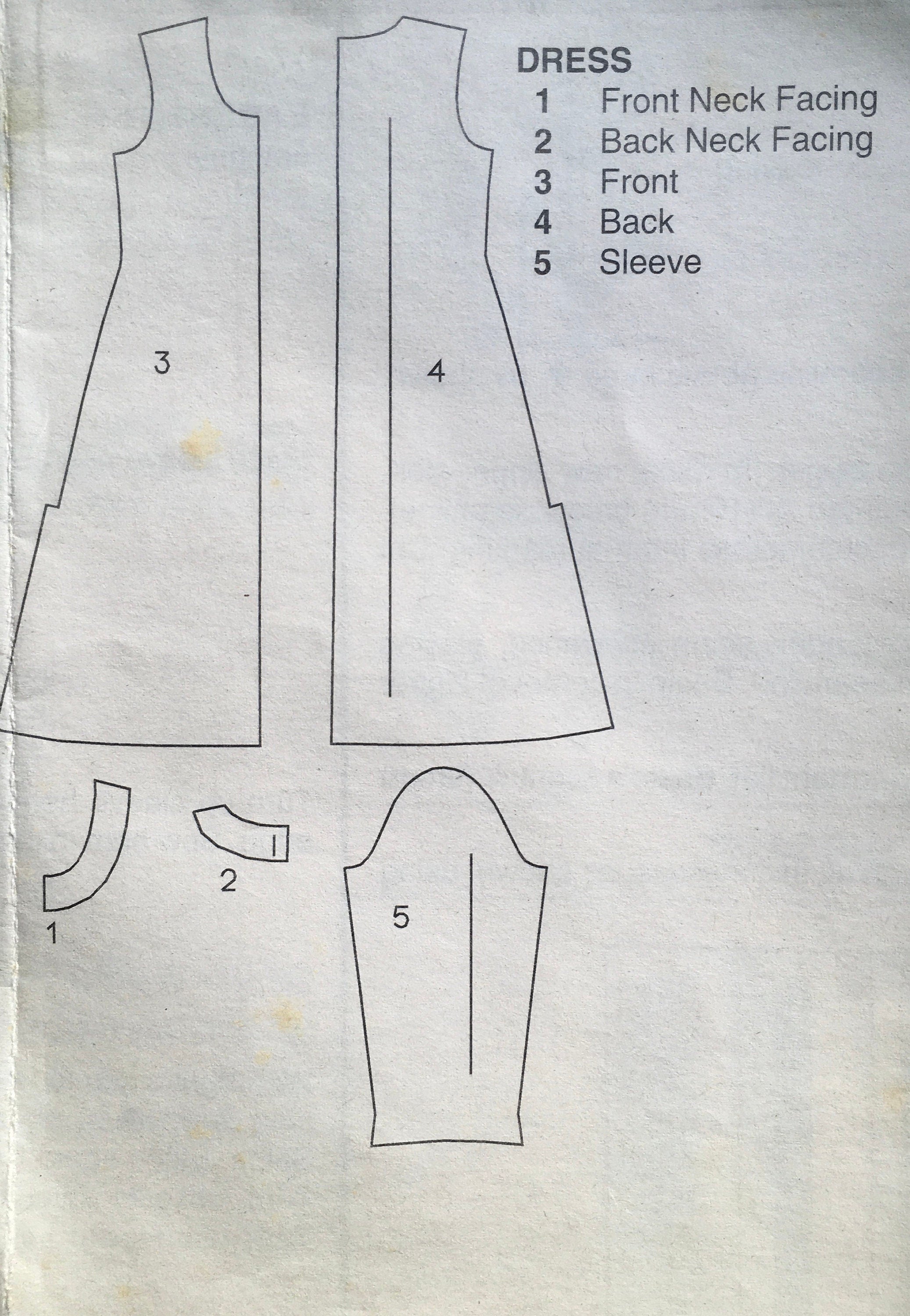 Vogue 9259 Sewing Pattern (Vintage) CUT