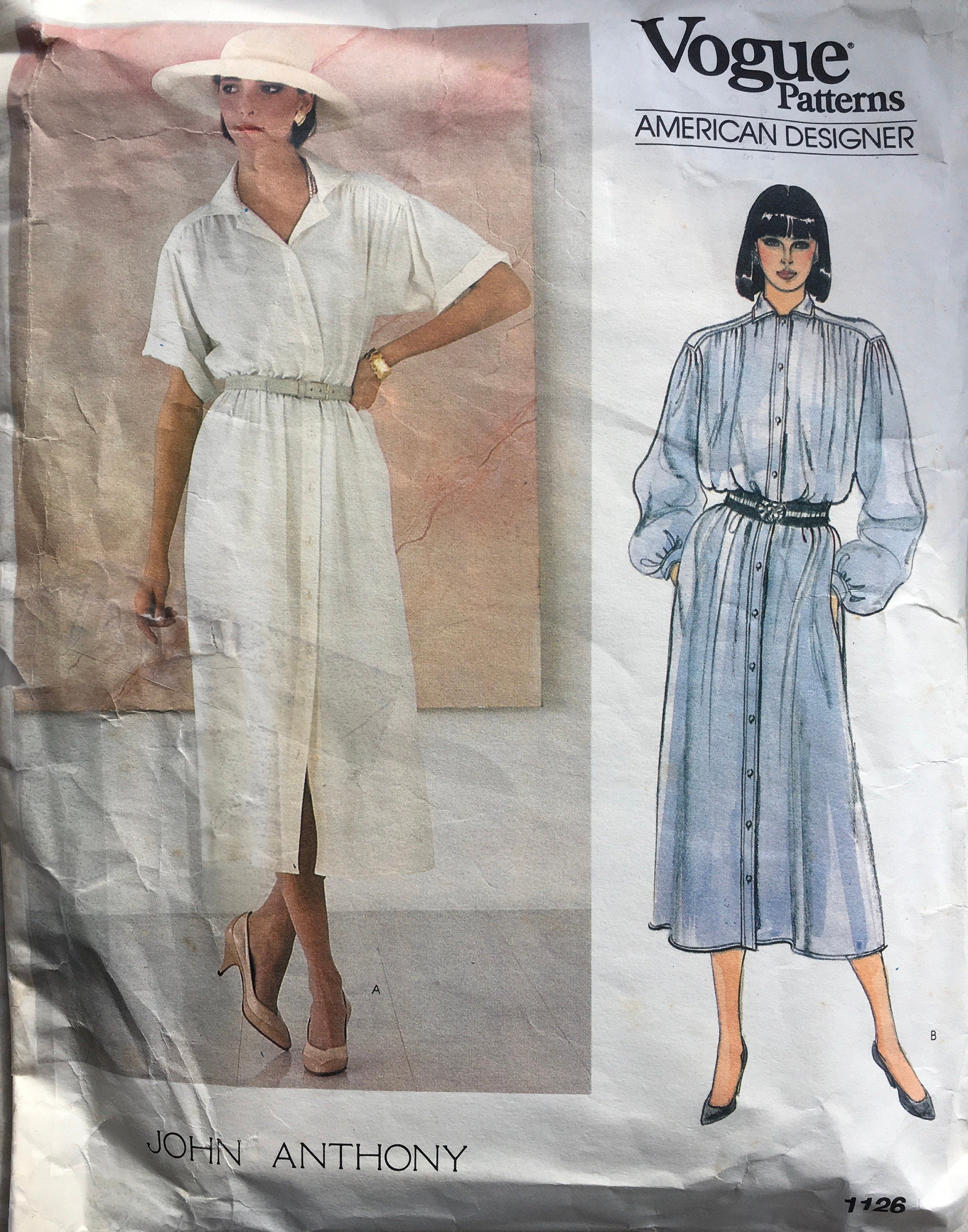 Vogue 1126 Sewing Pattern (Vintage) CUT