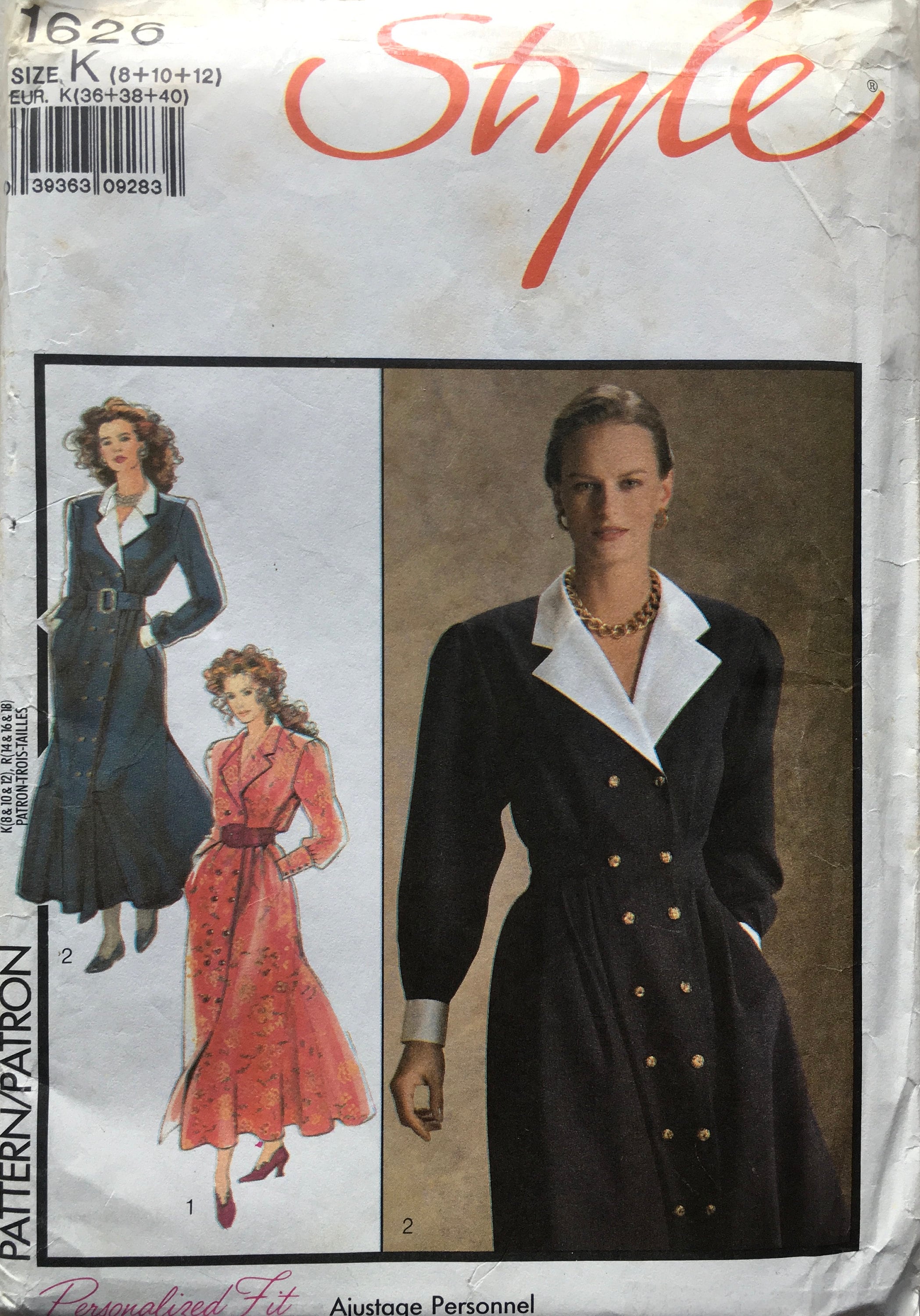 Style 1626 Sewing Pattern (Vintage) UNCUT