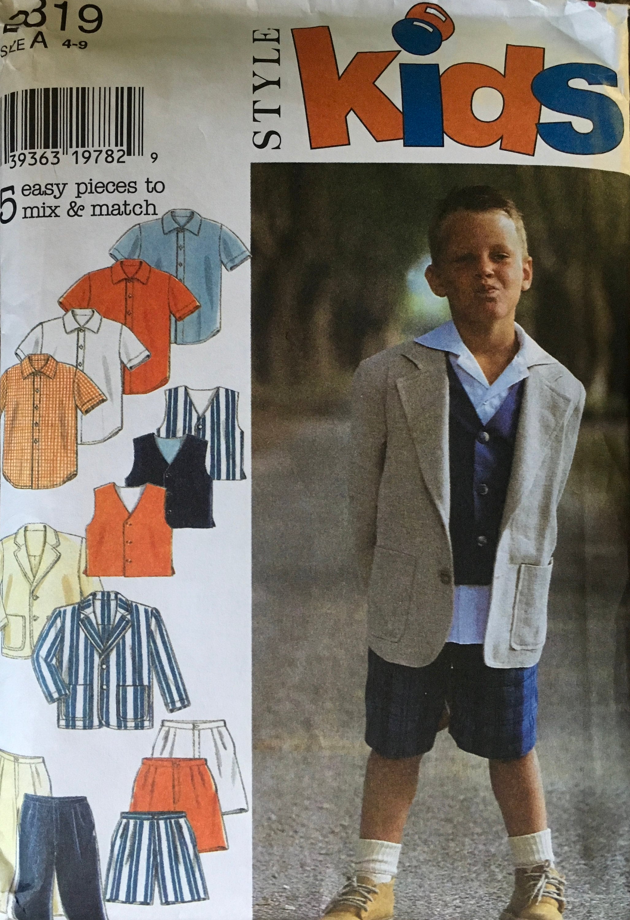 Style 2819 Sewing Pattern (Vintage) CUT