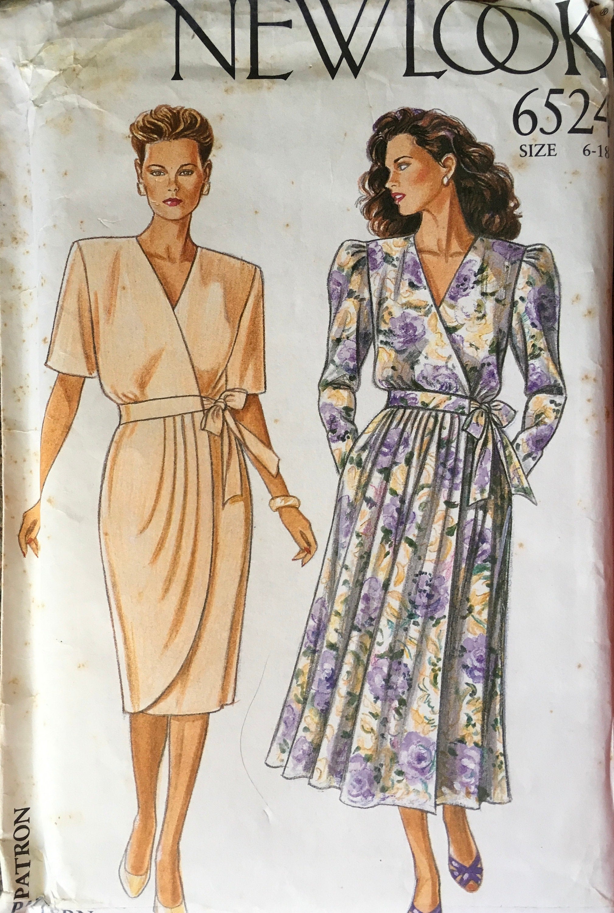 New Look 6524 Sewing Pattern (Vintage) UNCUT