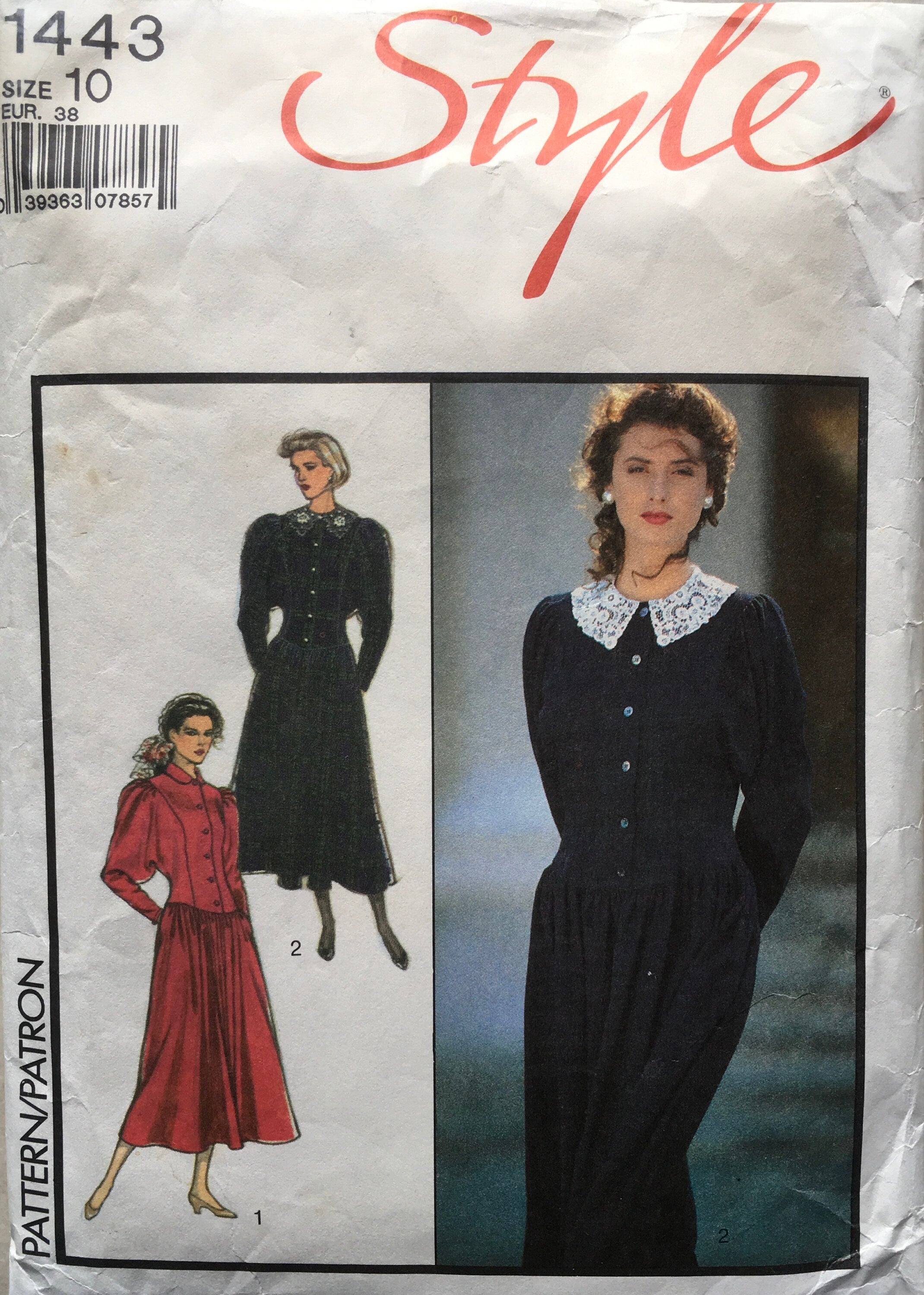 Style 1443 Sewing Pattern (Vintage) CUT